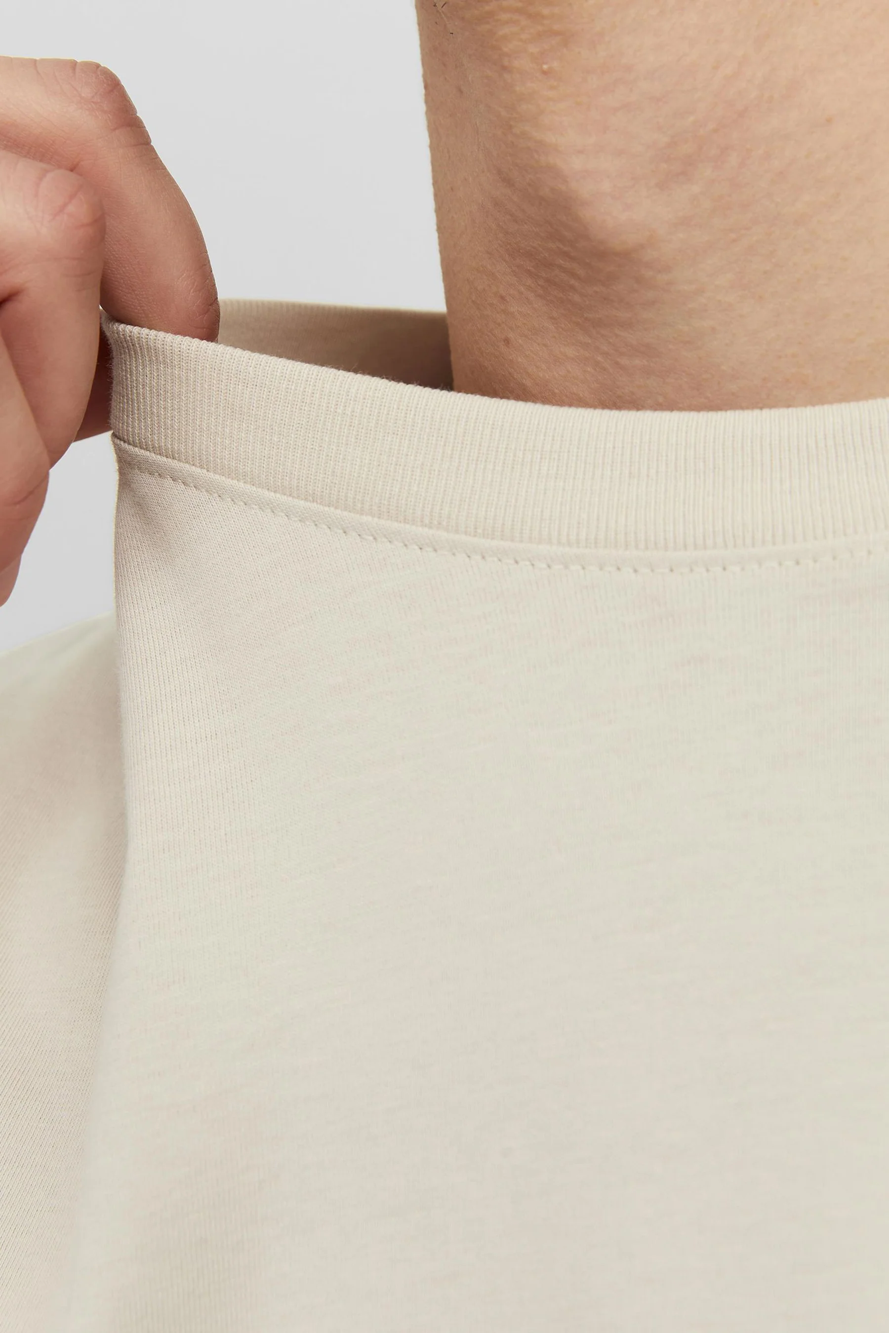 T-shirt met korte mouwen - ecru - Image 4