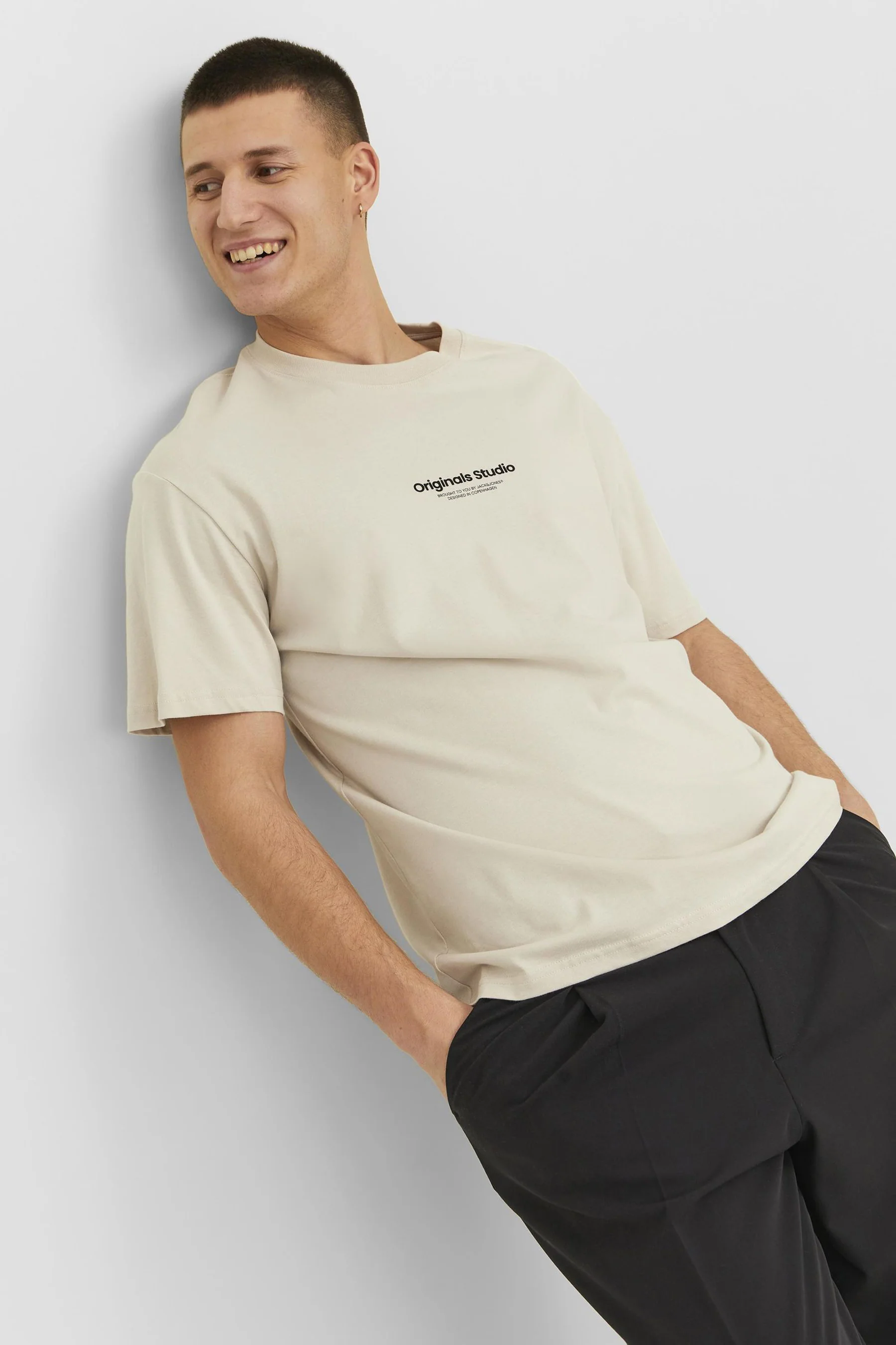 T-shirt met korte mouwen - ecru - Image 6