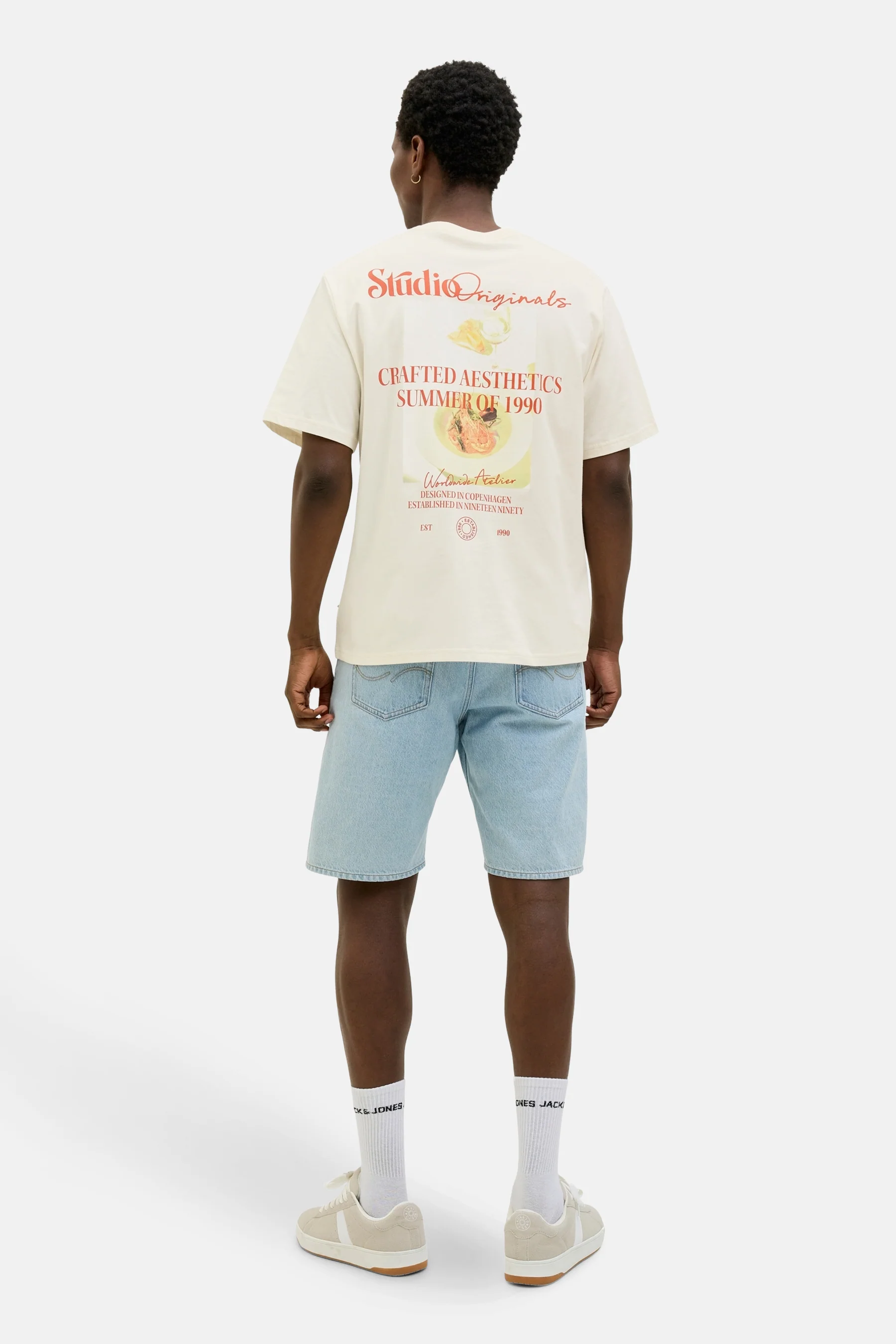 T-shirt met korte mouwen - ecru - Image 3