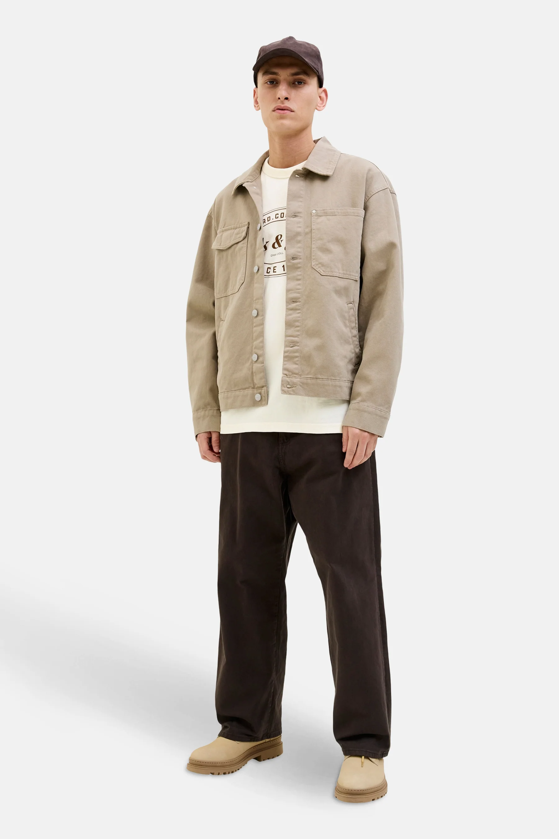 T-shirt (korte mouwen) ecru - ORIGINALS BY JACK & JONES - Image 2
