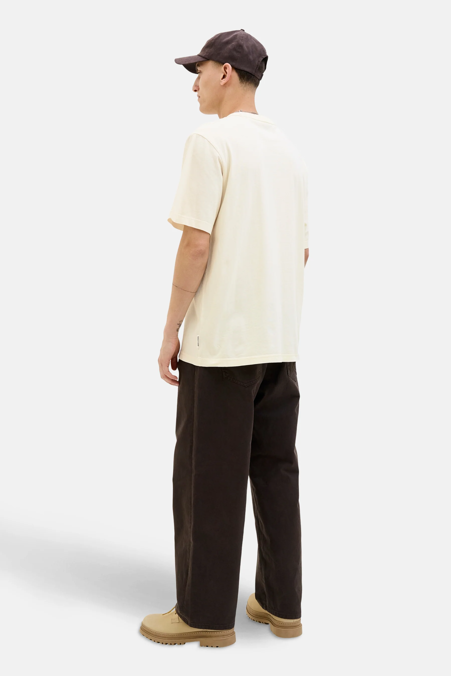 T-shirt (korte mouwen) ecru - ORIGINALS BY JACK & JONES - Image 4
