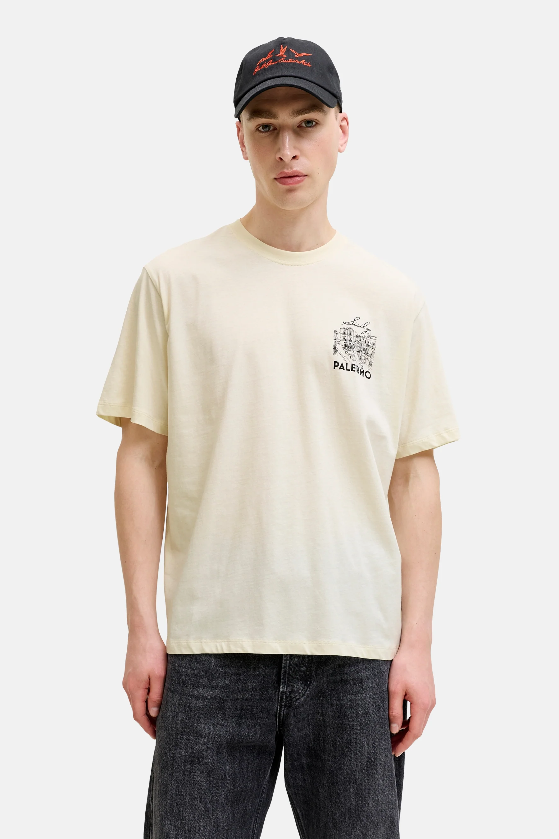 T-shirt - ecru