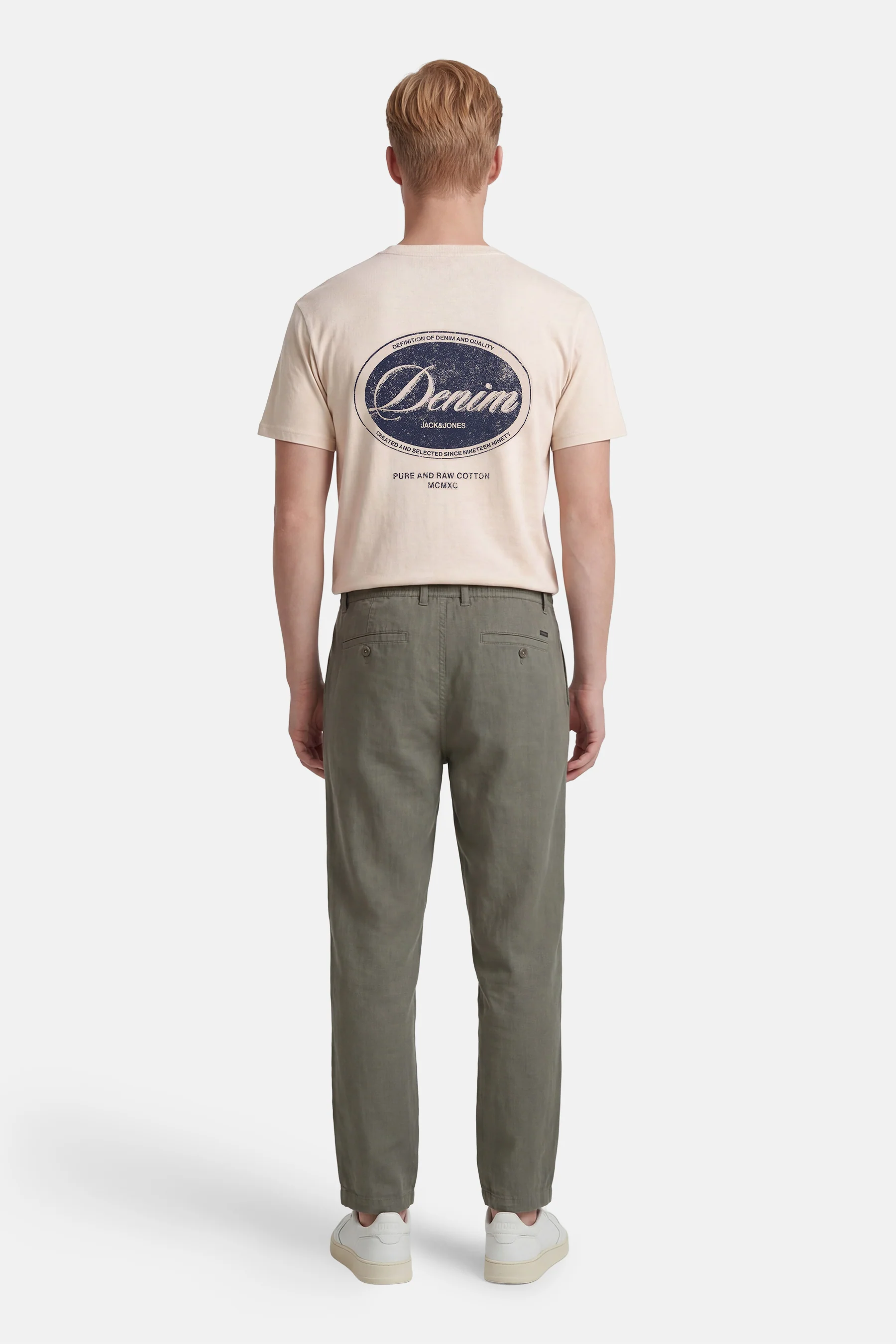T-shirt met korte mouwen - ecru - Image 3
