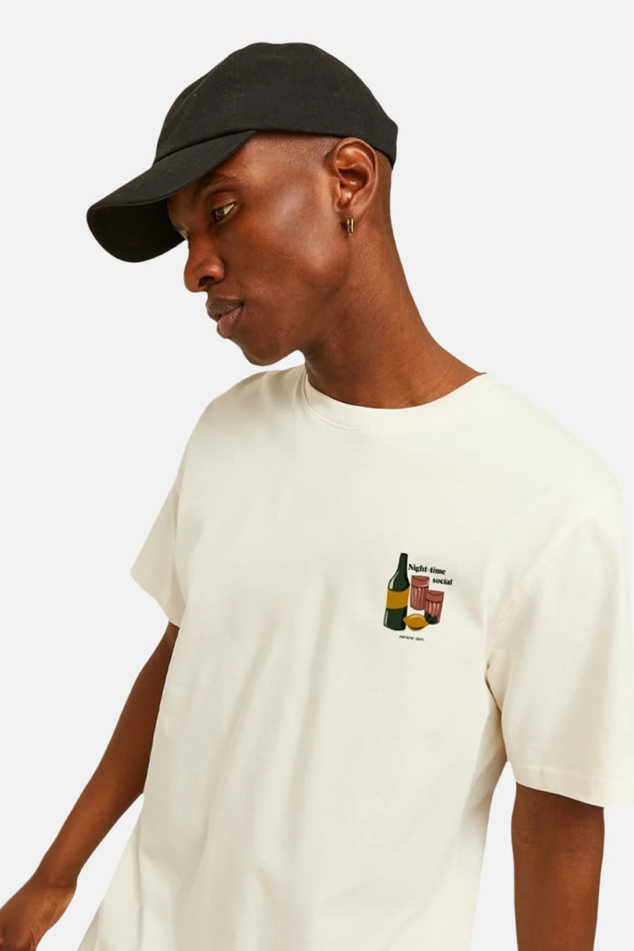 T-shirt met korte mouwen - ecru - Image 2