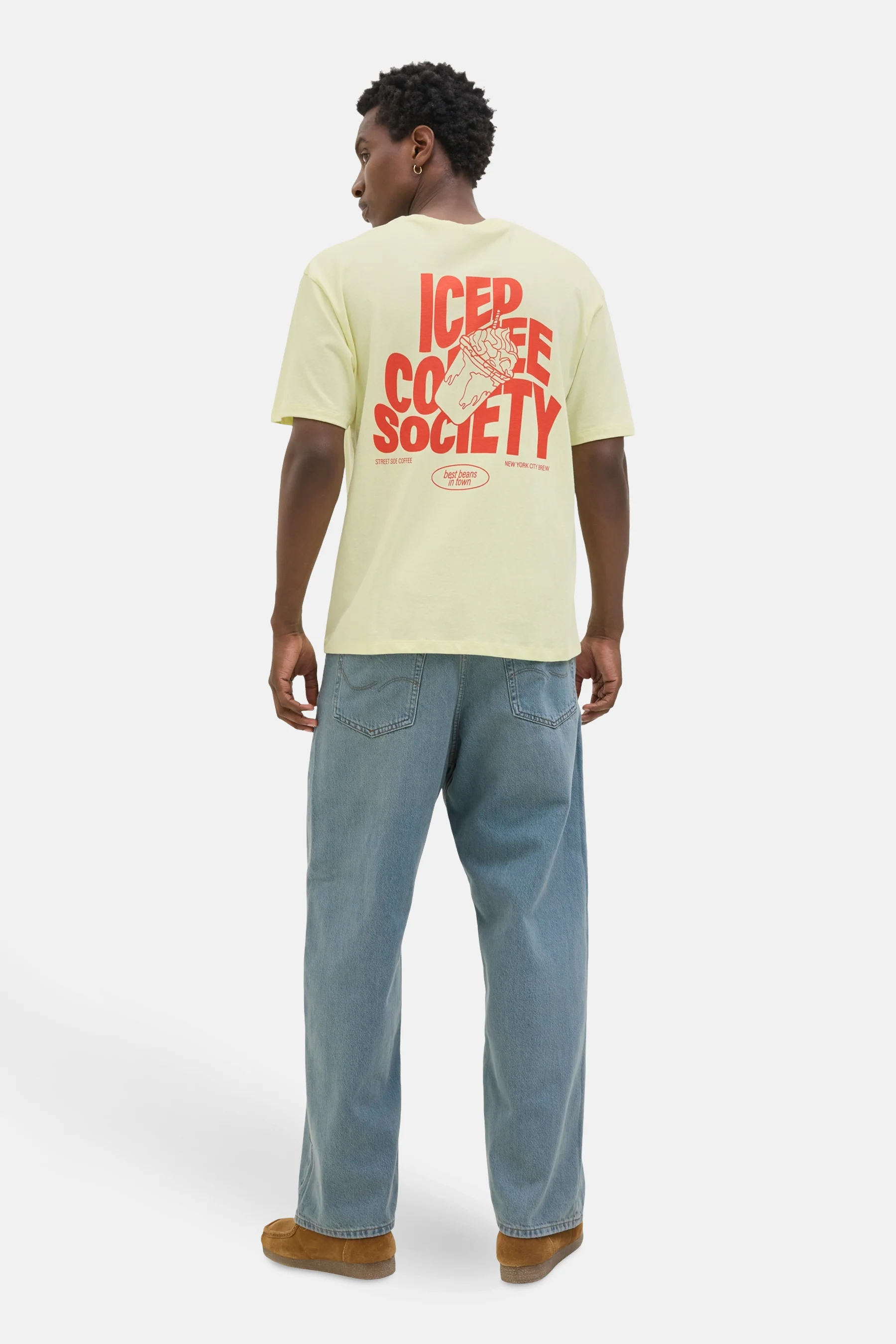 T-shirt met korte mouwen - geel - Image 3