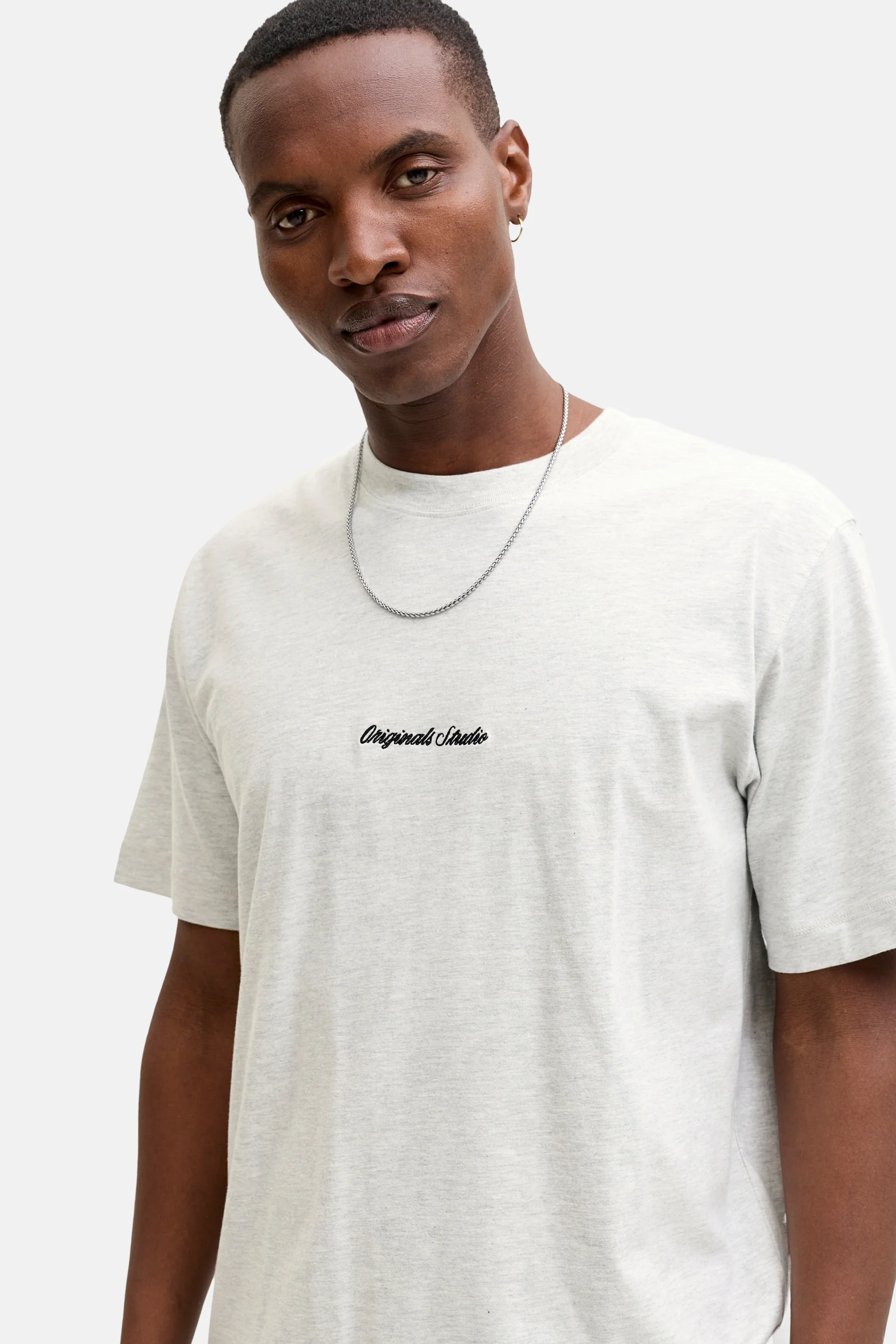 T-shirt met korte mouwen - grijs - Image 6