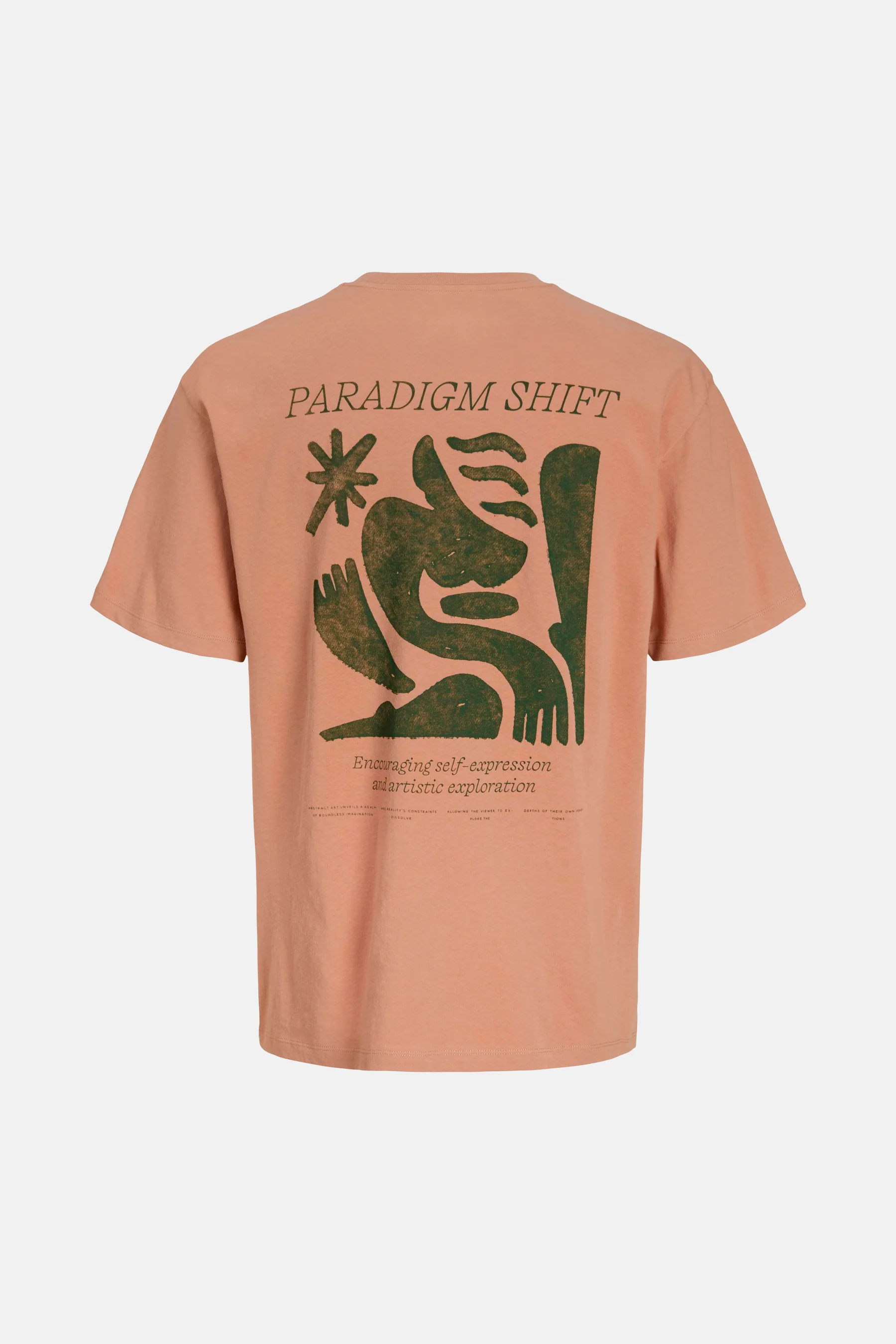 T-shirt met korte mouwen - oranje - Image 4