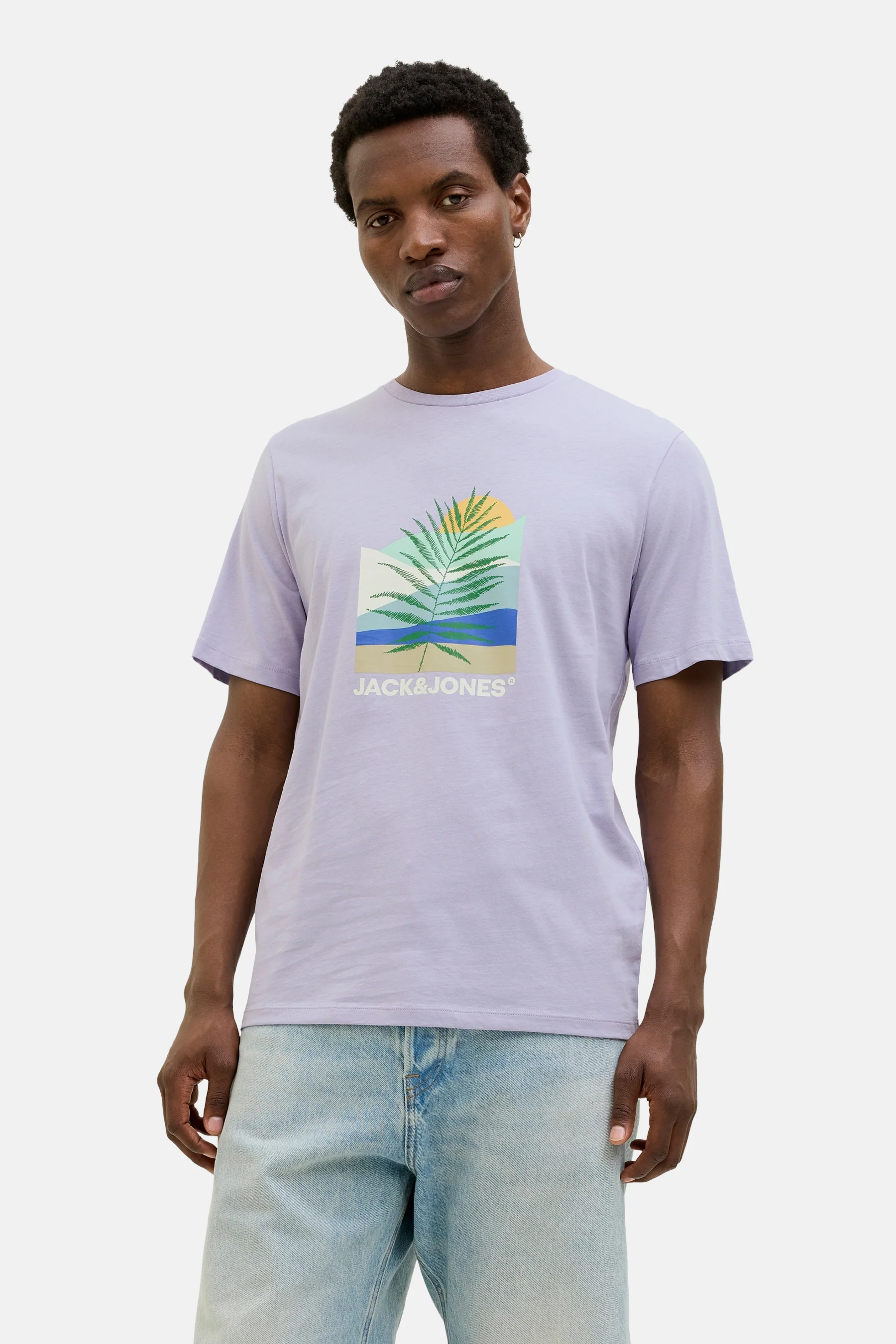 T-shirt met korte mouwen - paars