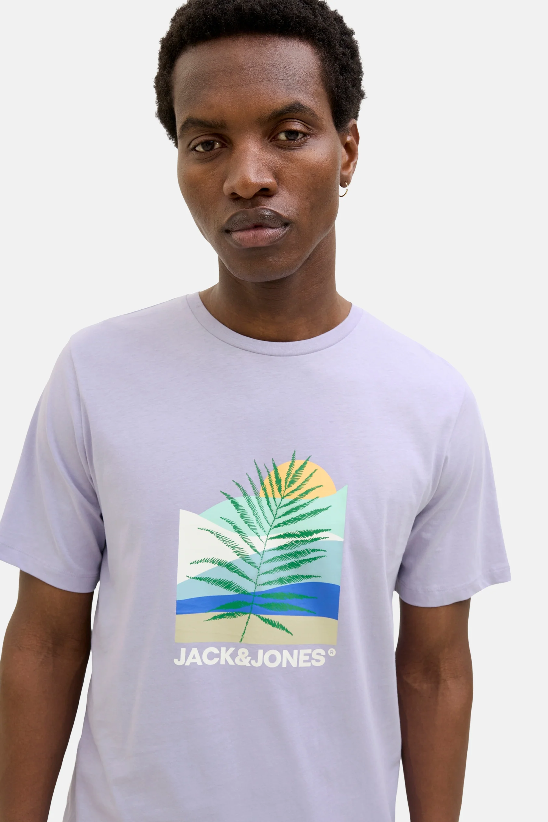 T-shirt met korte mouwen - paars - Image 6