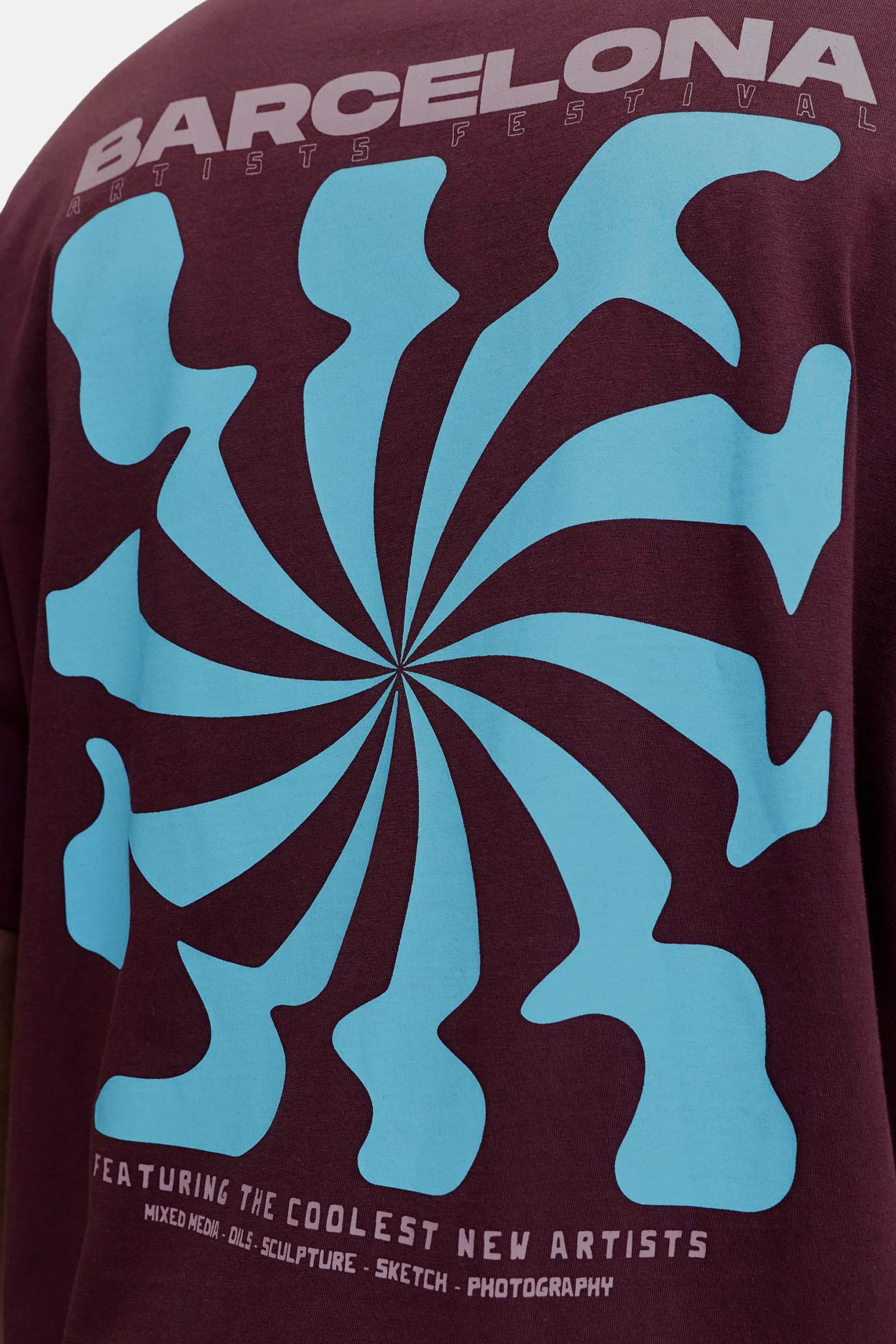 T-shirt - paars - Image 6