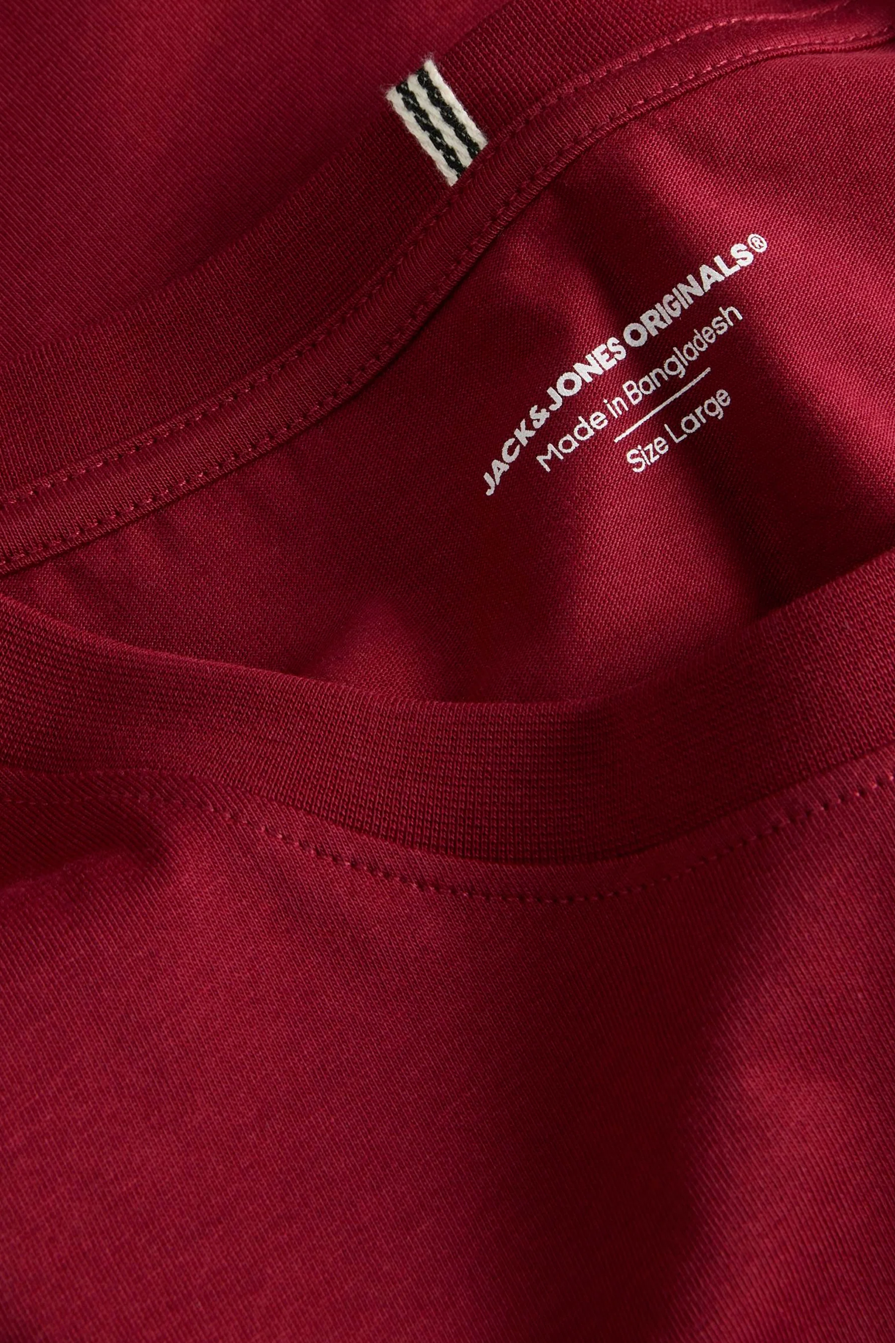 T-shirt met korte mouwen - rood - Image 3