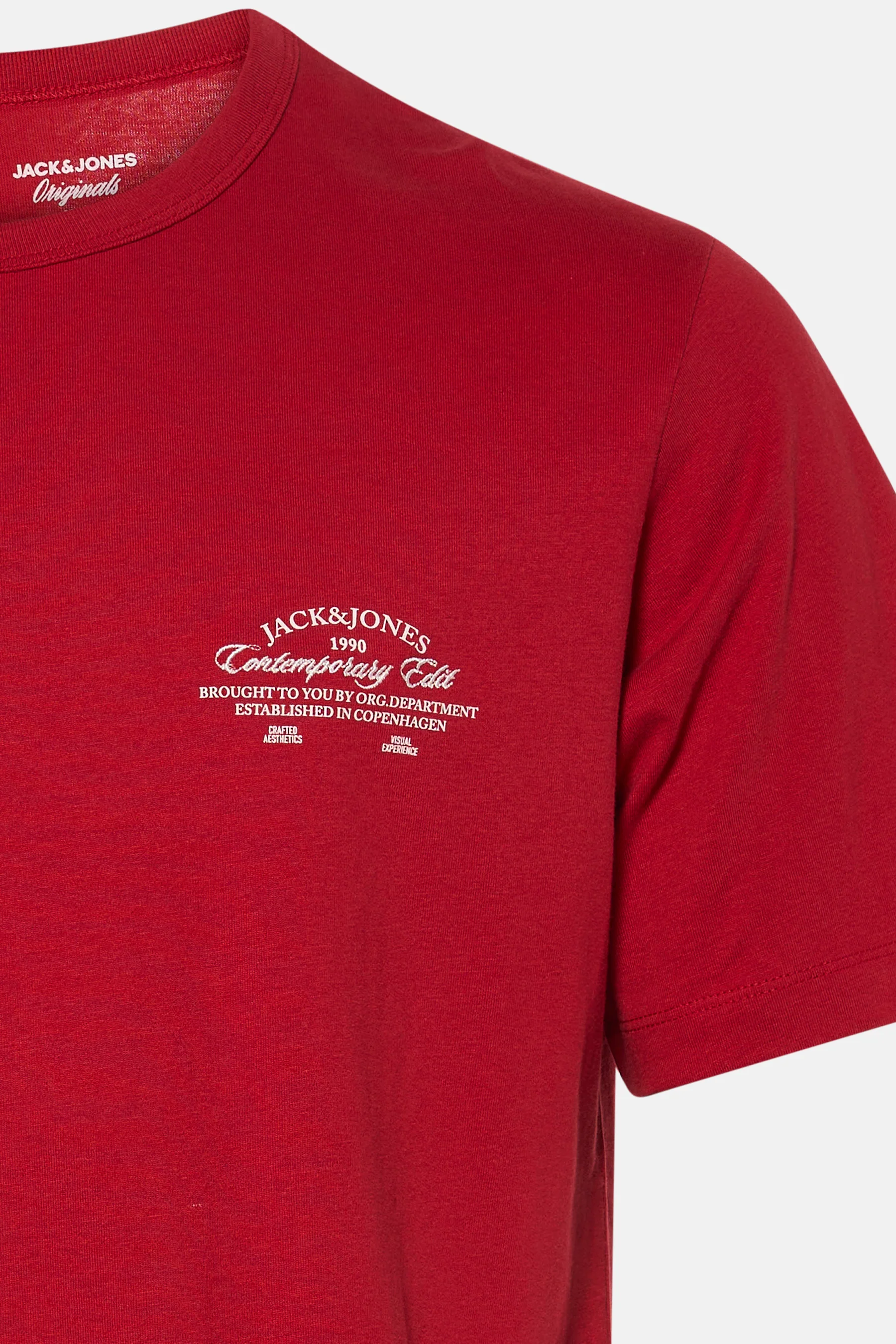 T-shirt met korte mouwen - rood - Image 5