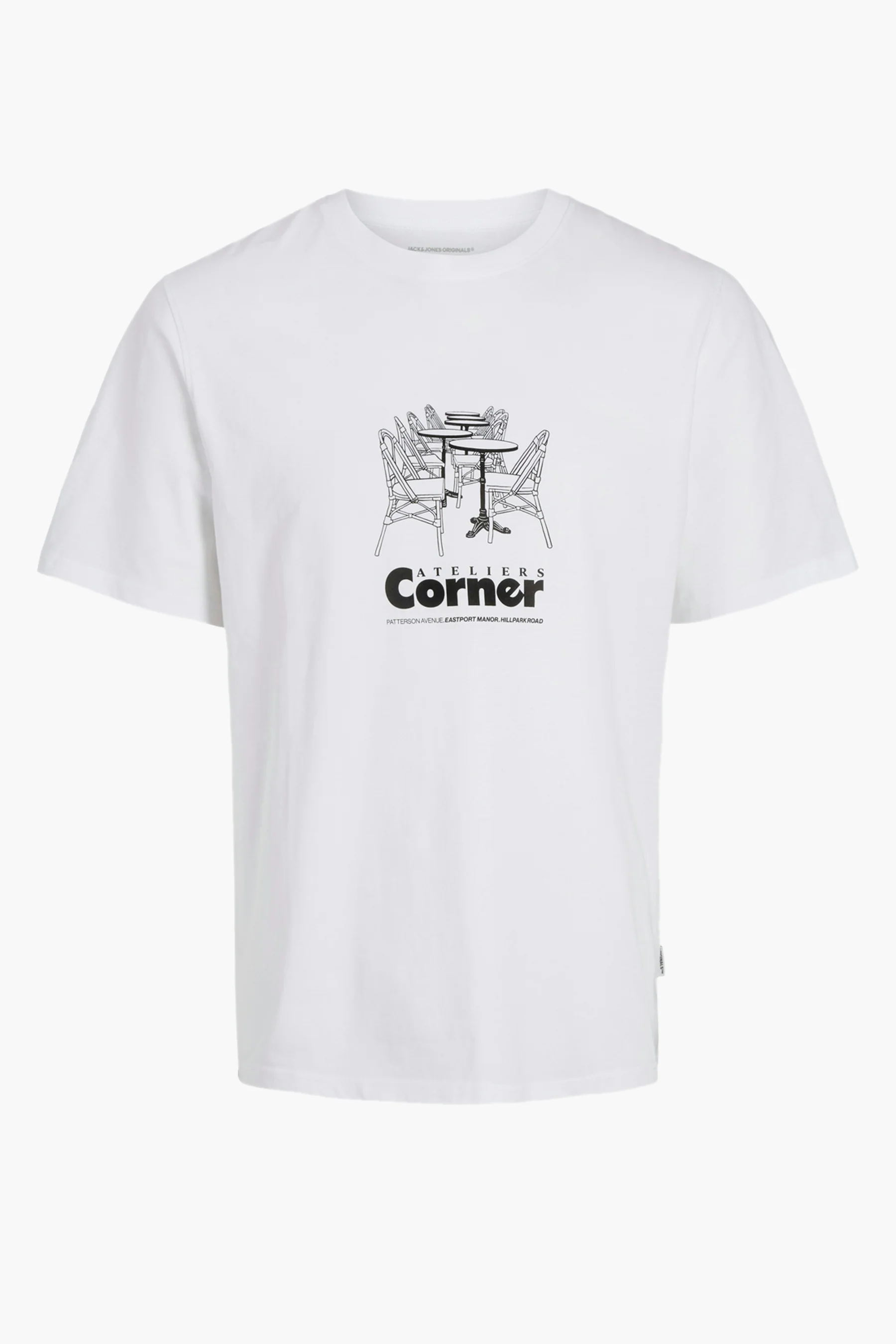 T-shirt met korte mouwen - wit