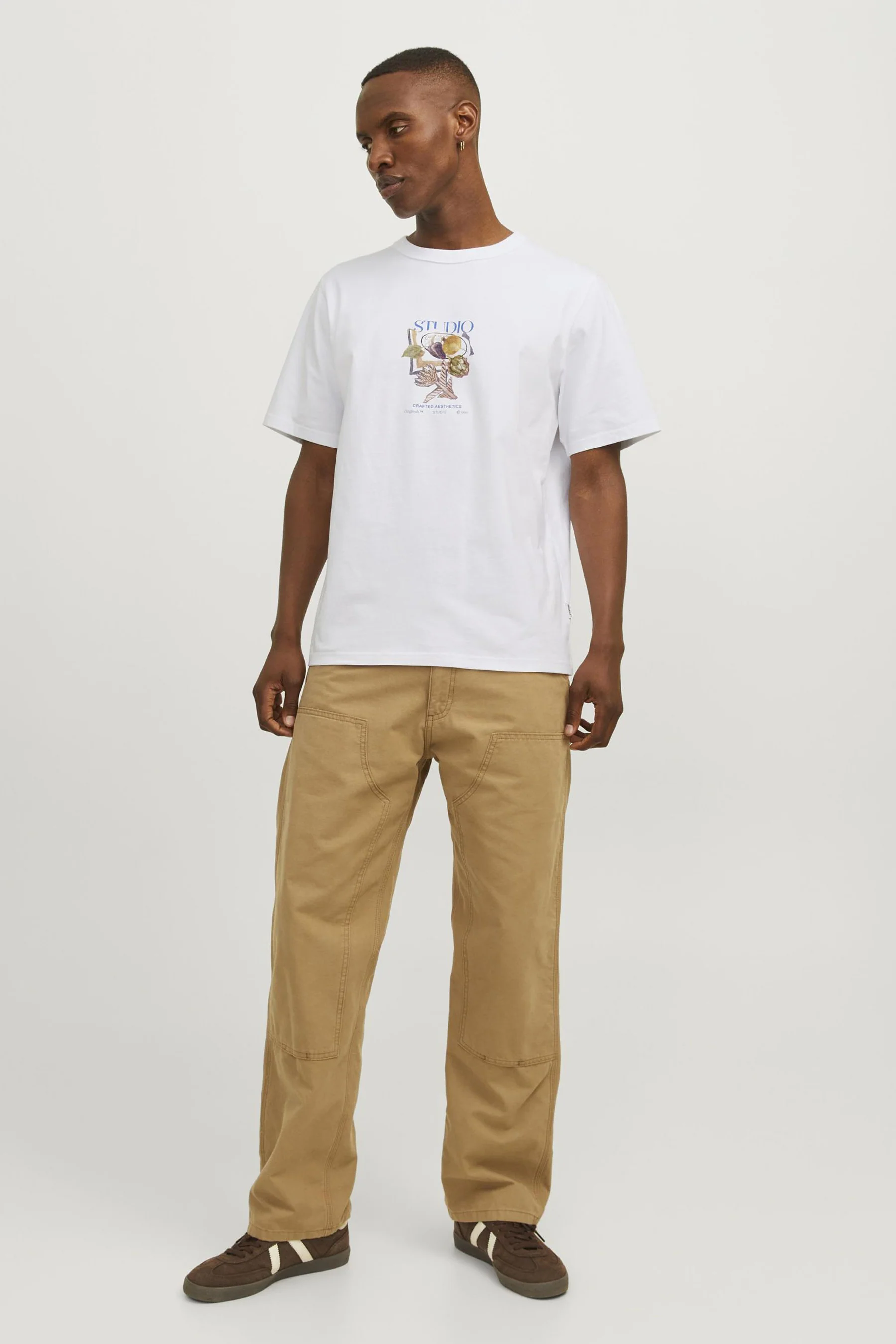 T-shirt met korte mouwen - wit - Image 2