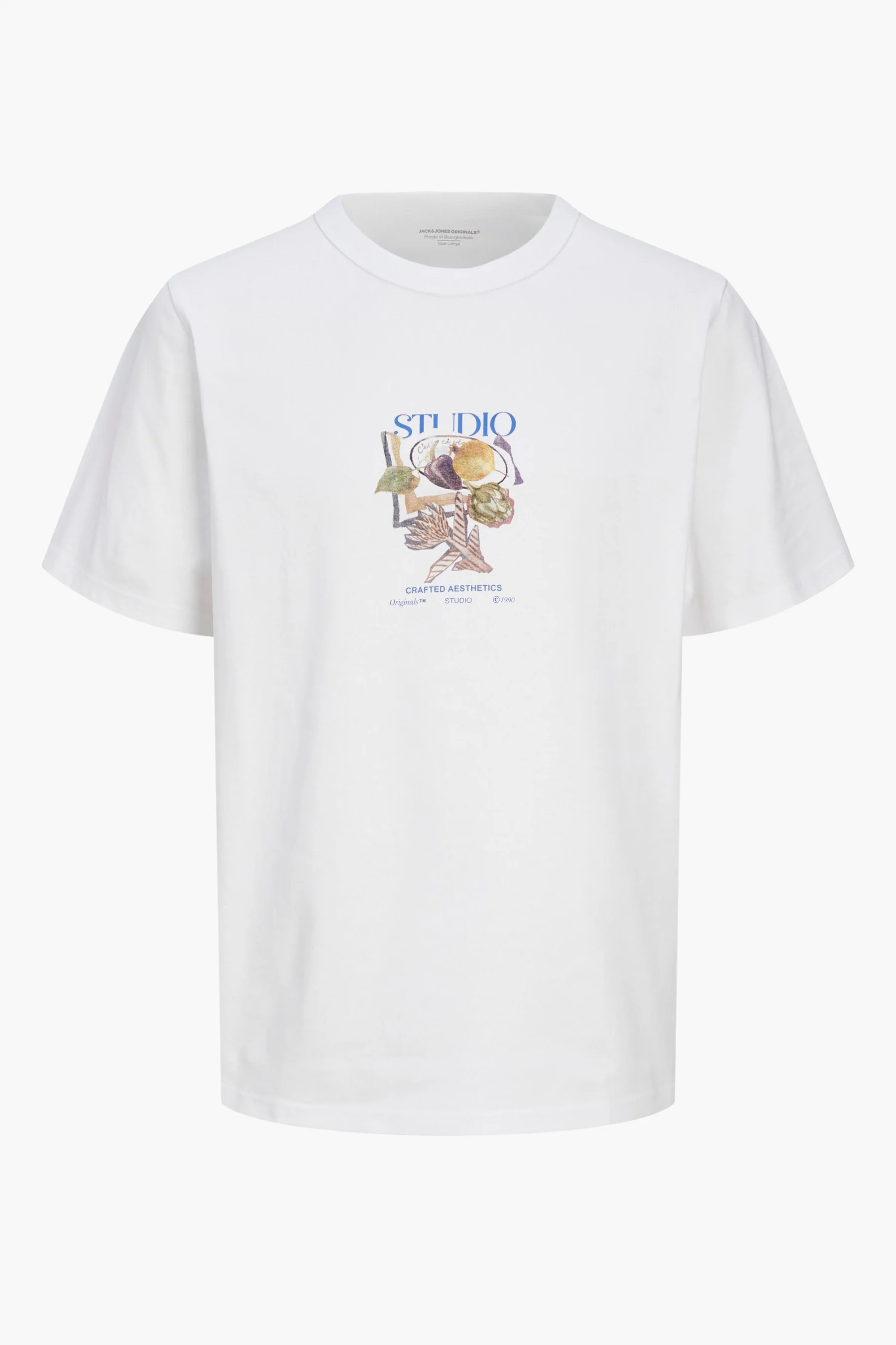 T-shirt met korte mouwen - wit - Image 8