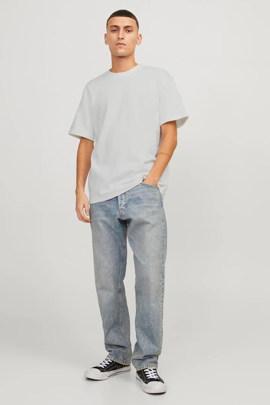 T-shirt met korte mouwen - wit - Image 2