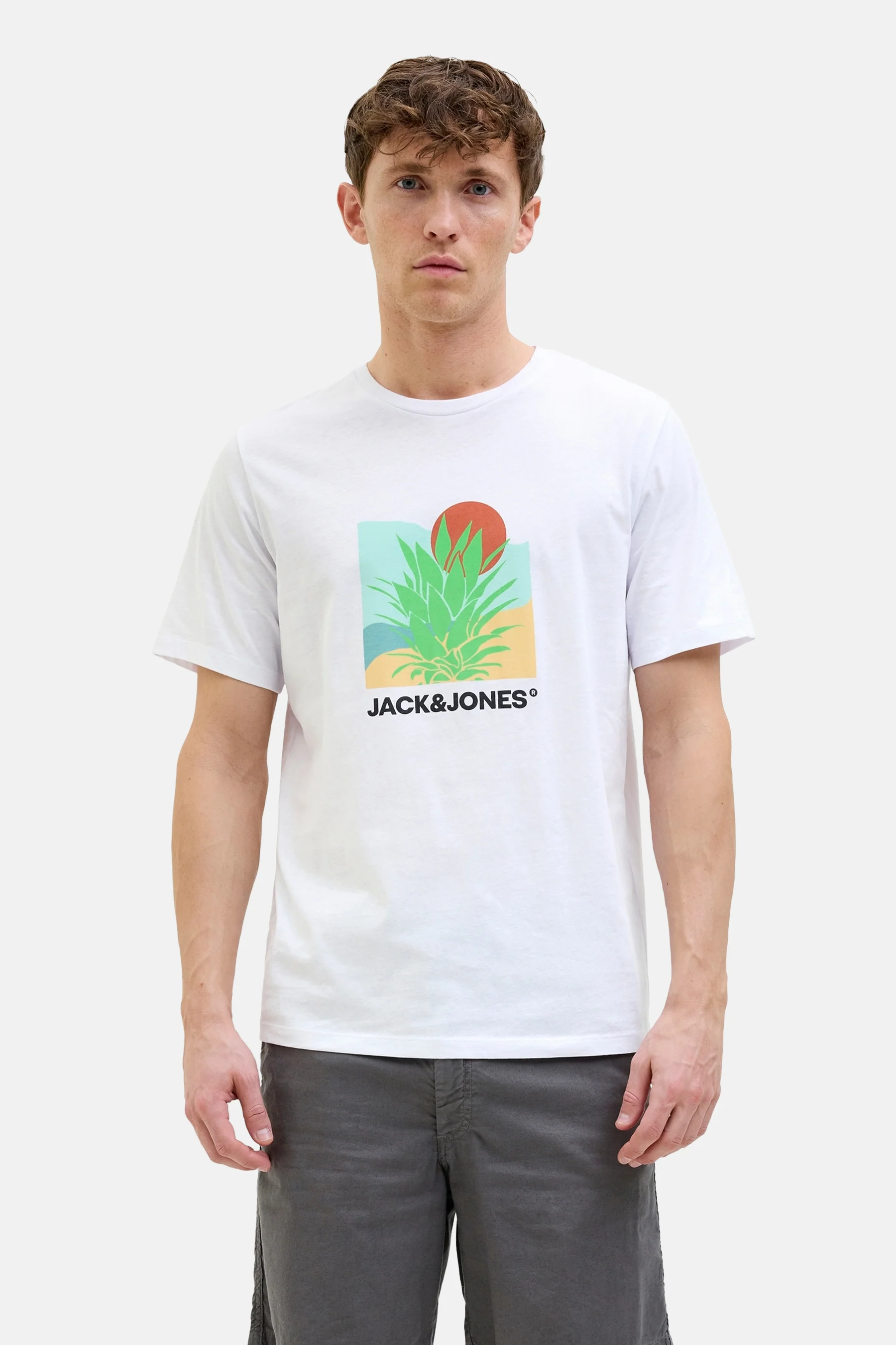 T-shirt met korte mouwen - wit