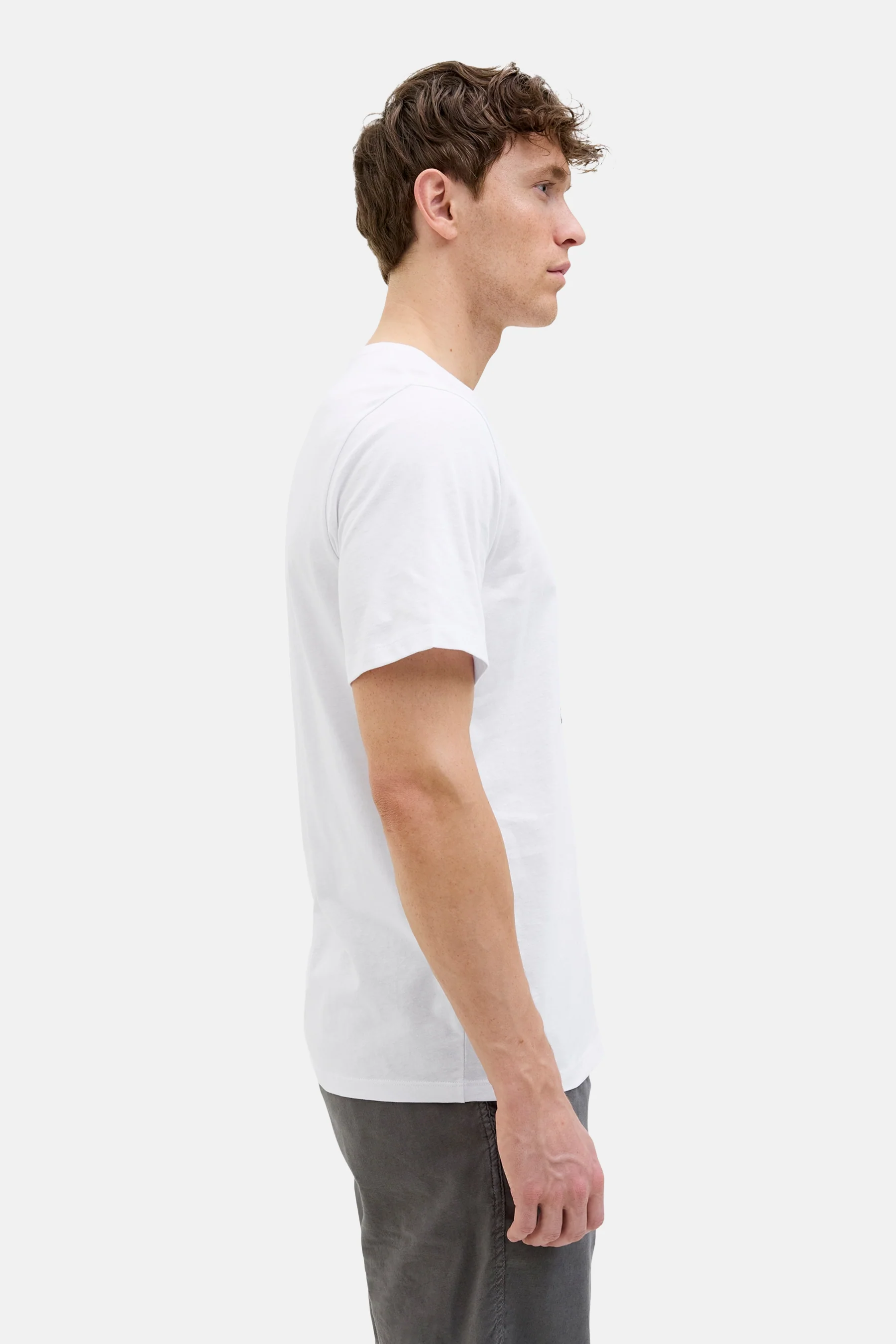 T-shirt met korte mouwen - wit - Image 4