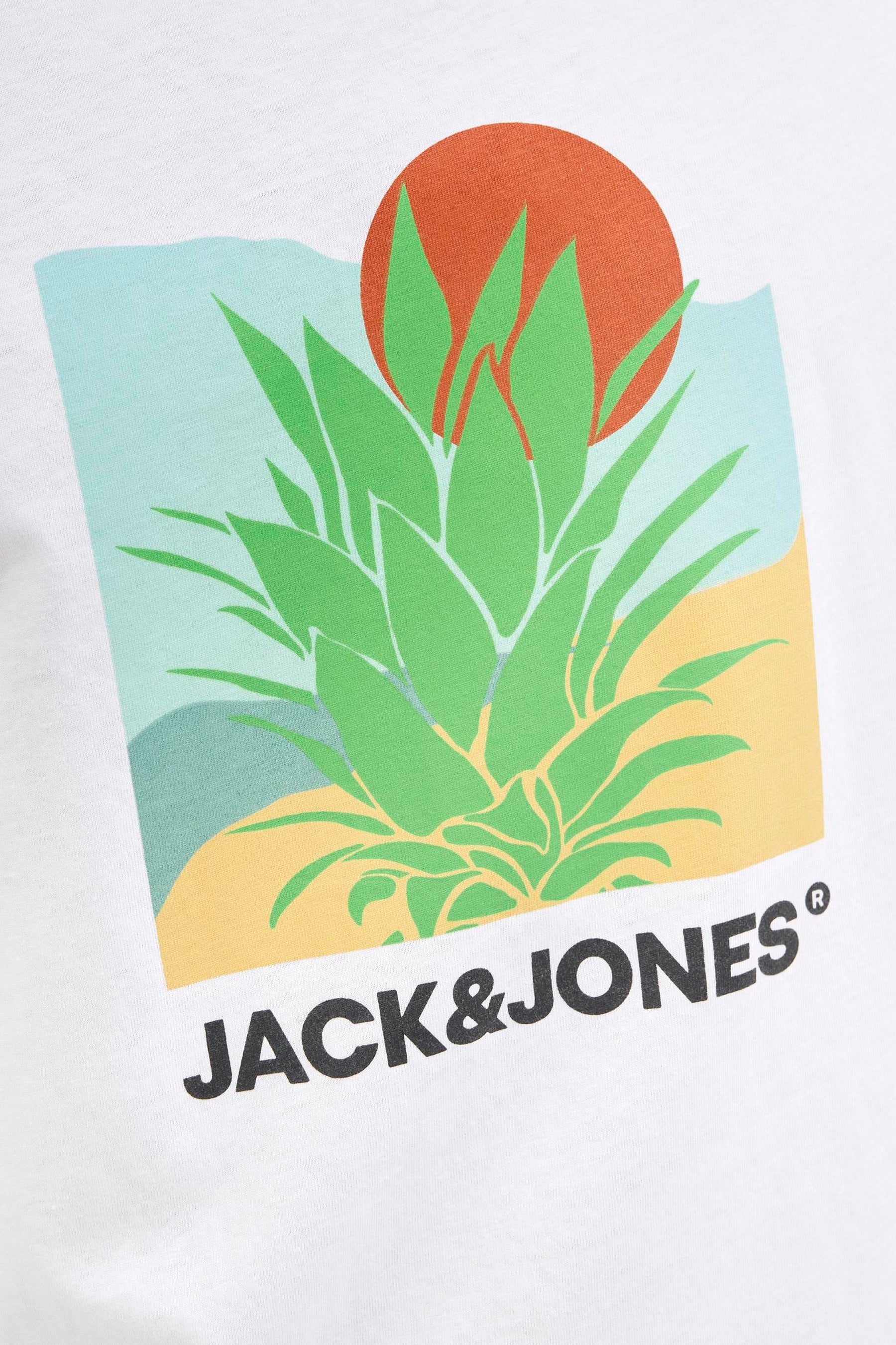 T-shirt met korte mouwen - wit - Image 5