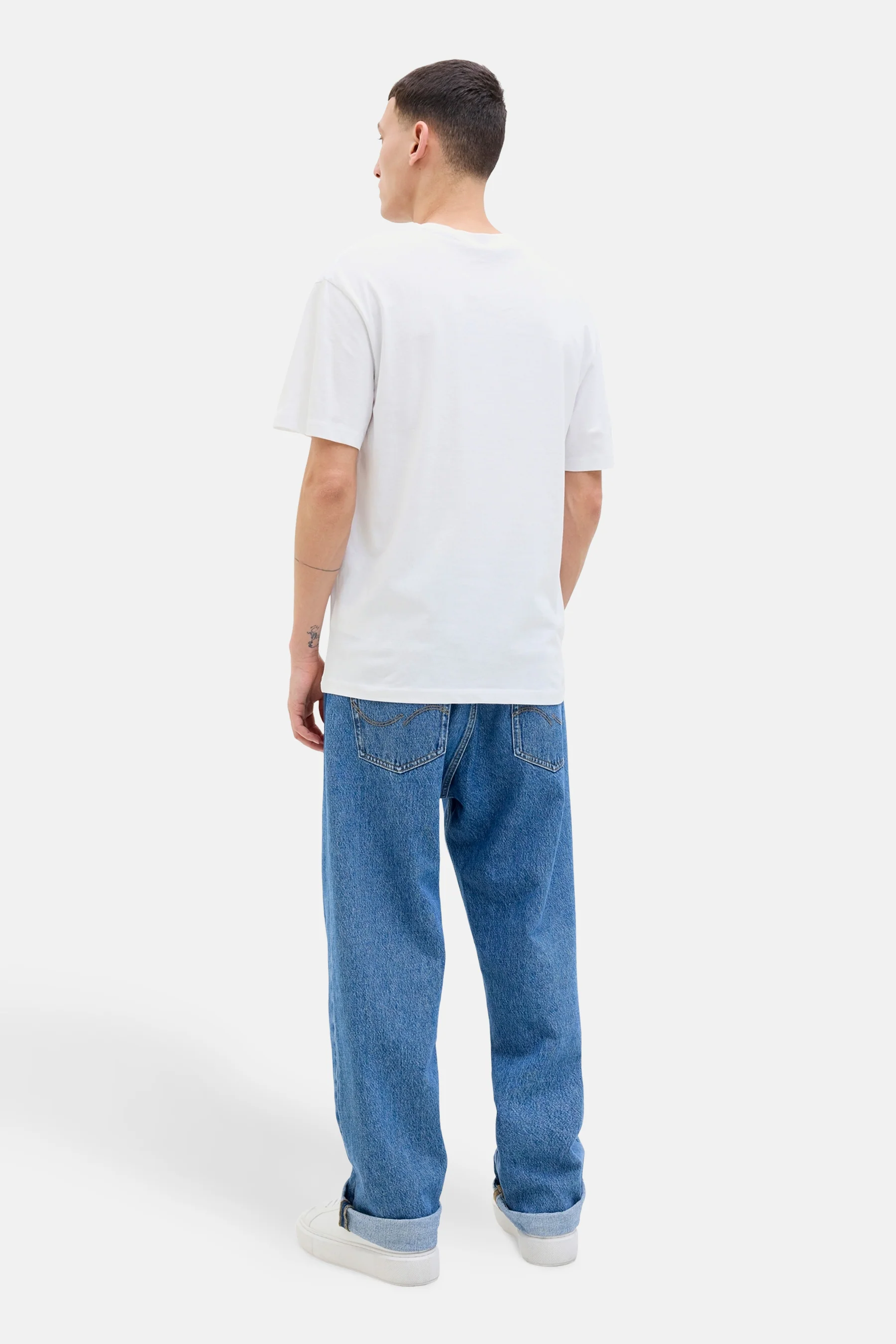 T-shirt met korte mouwen - wit - Image 3