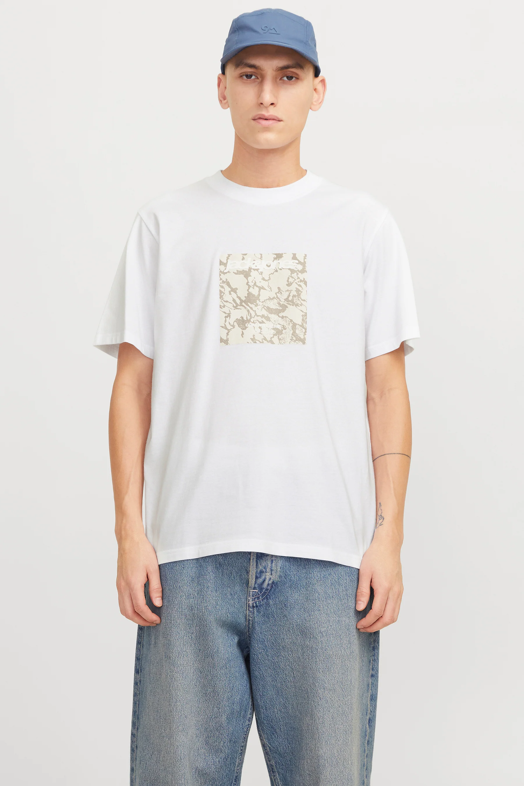 T-shirt met korte mouwen - wit