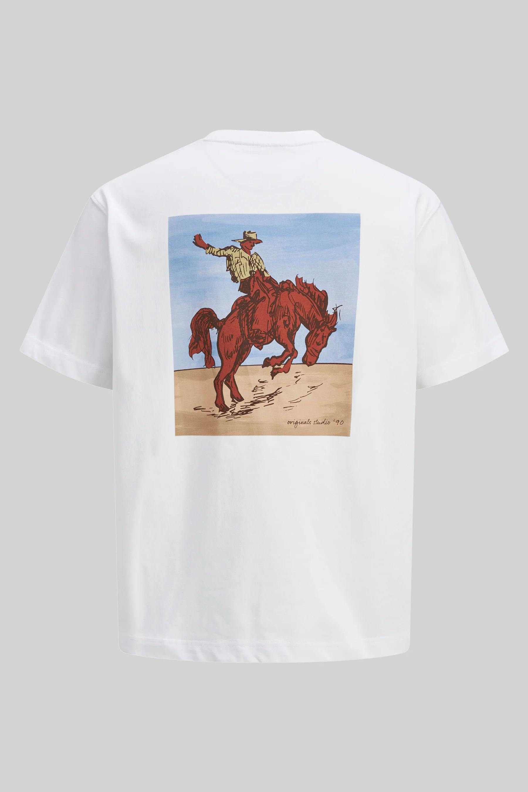 T-shirt met korte mouwen - wit - Image 3