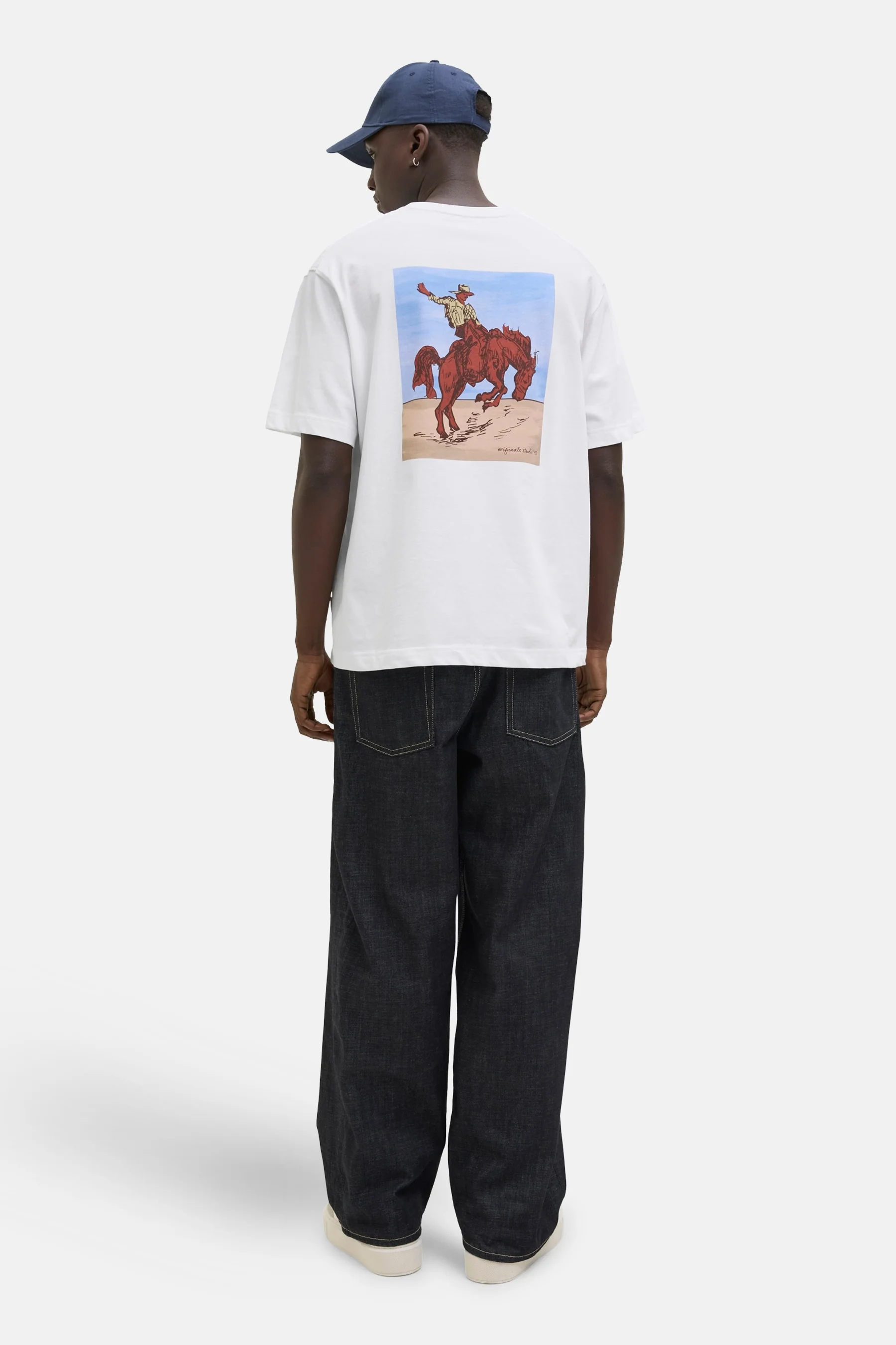 T-shirt met korte mouwen - wit - Image 4