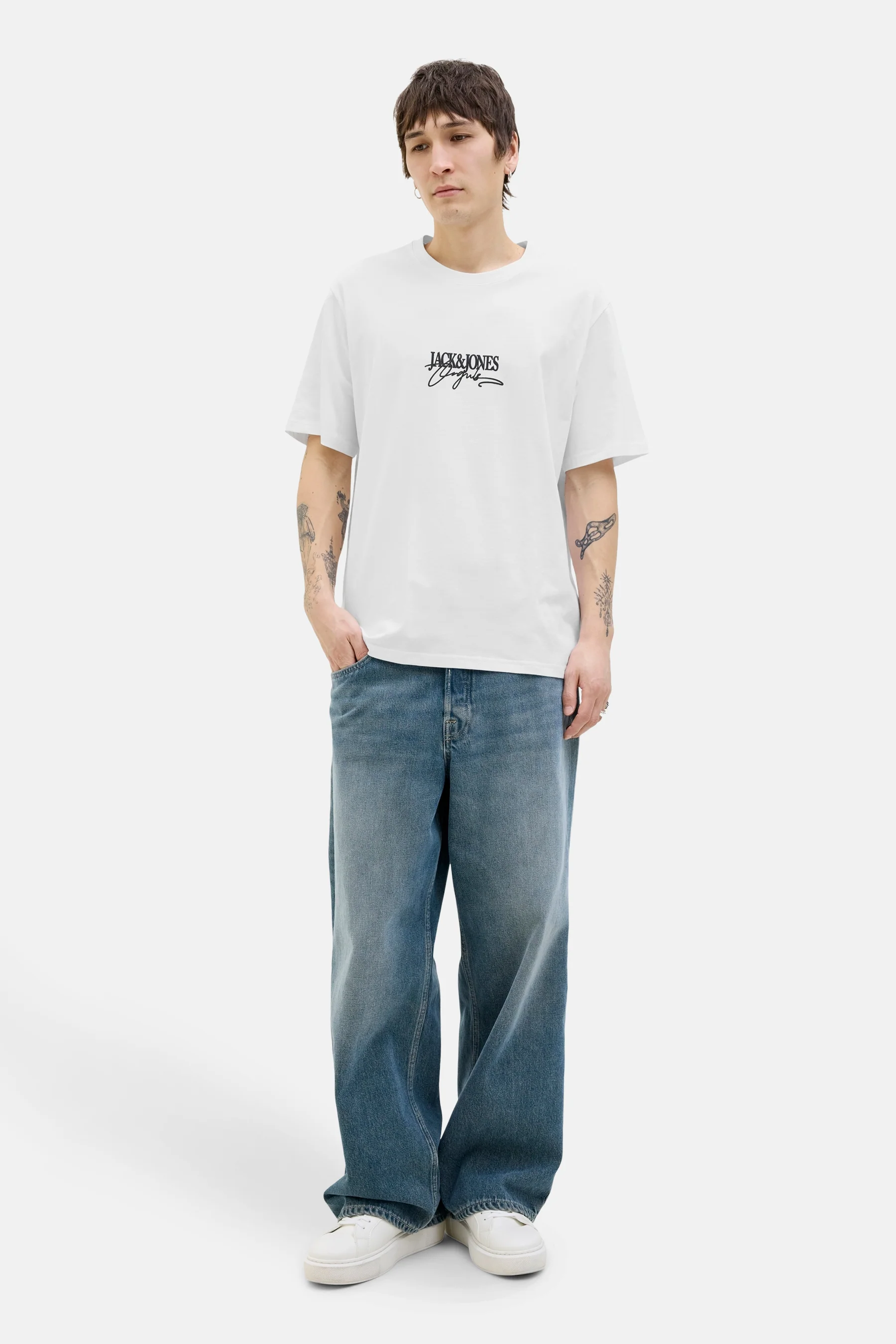 T-shirt met korte mouwen - wit - Image 2