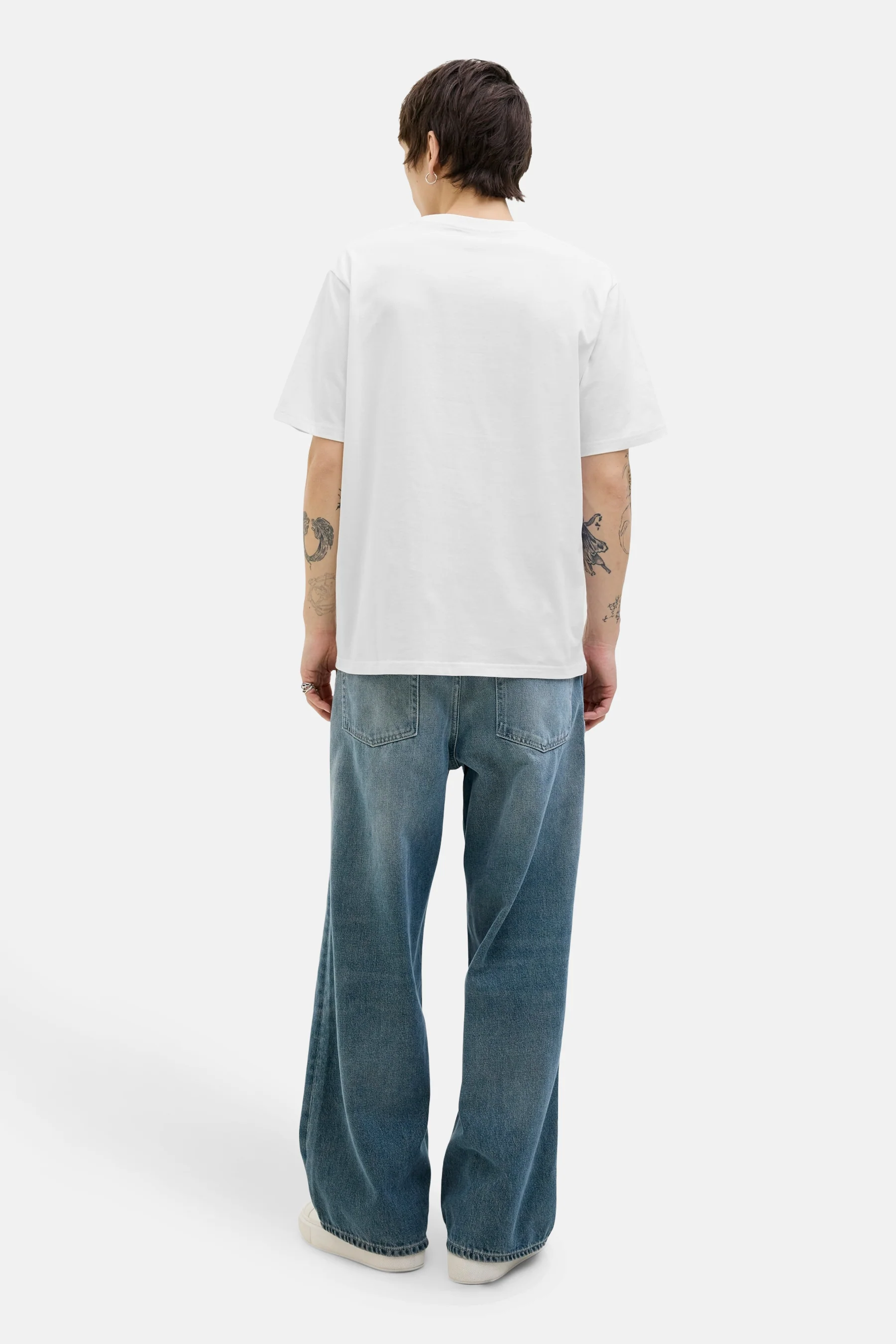 T-shirt met korte mouwen - wit - Image 3