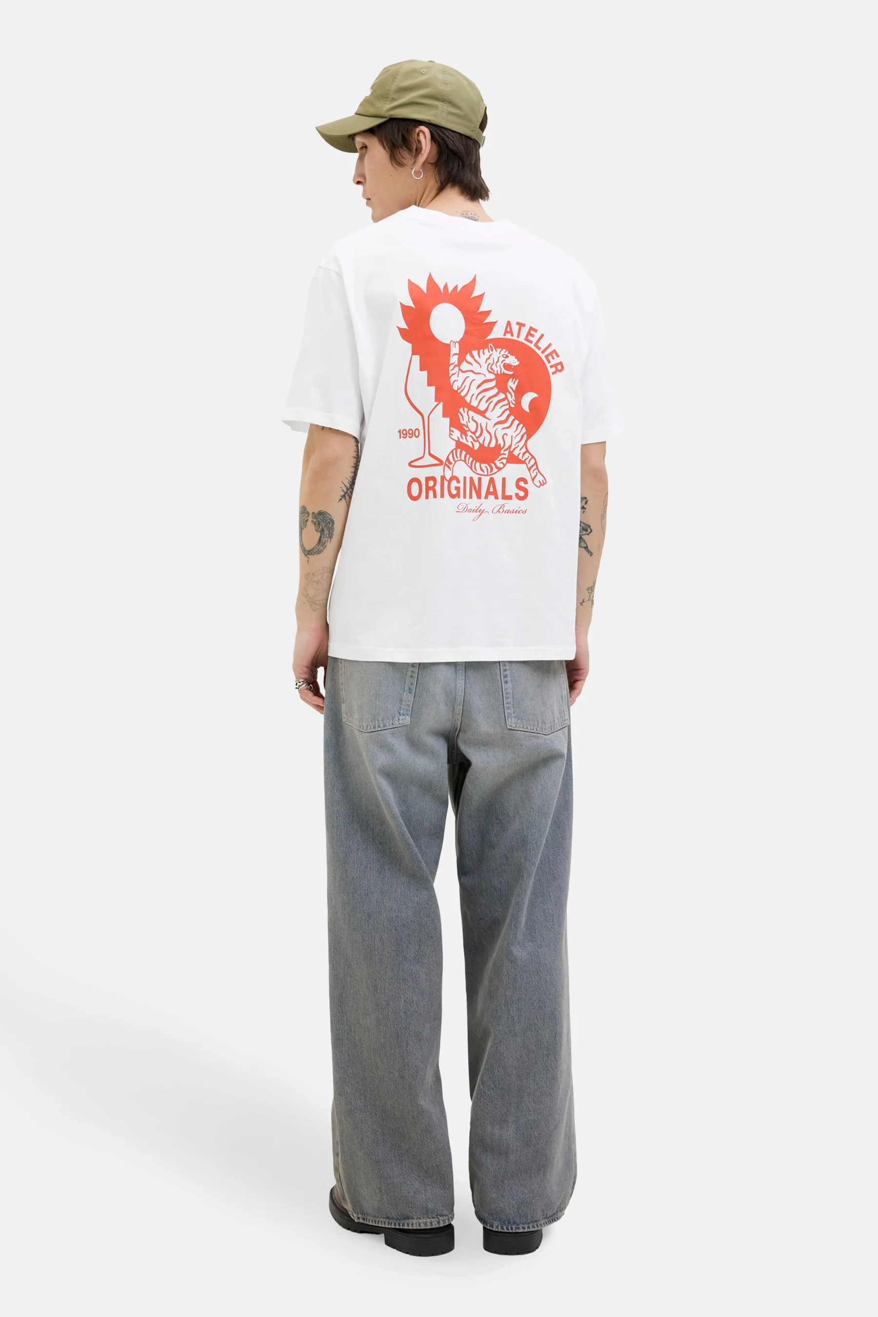 T-shirt met korte mouwen - wit - Image 3