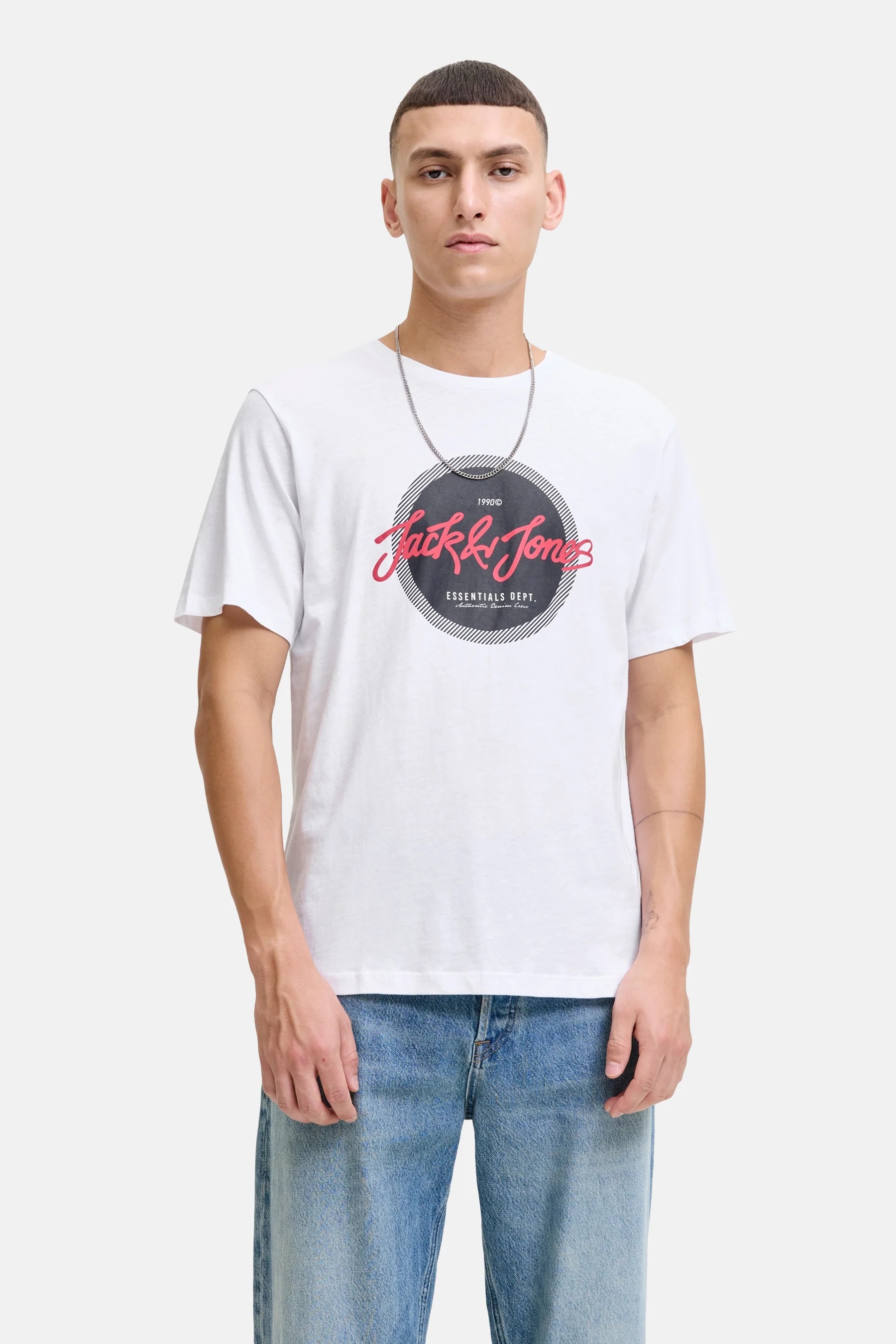 T-shirt met korte mouwen - wit