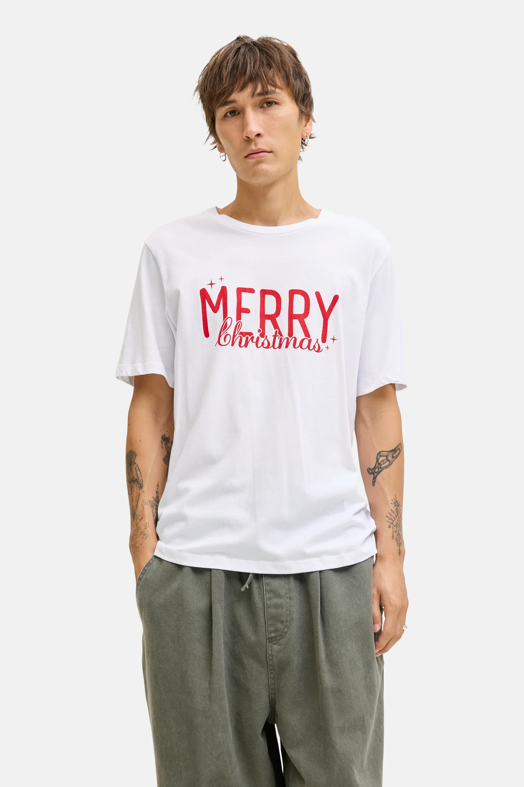 T-shirt met korte mouwen - wit