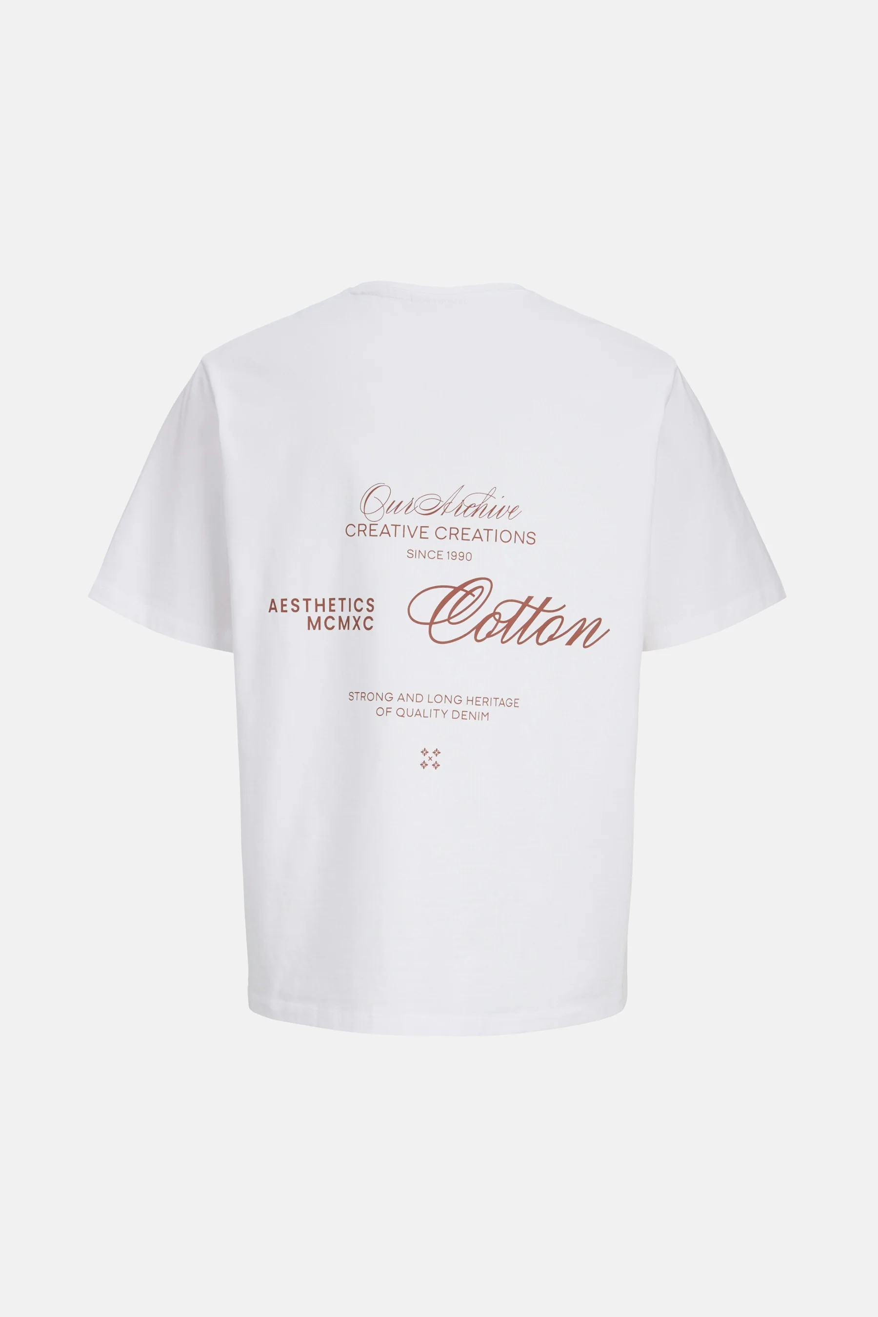 T-shirt met korte mouwen - wit - Image 8