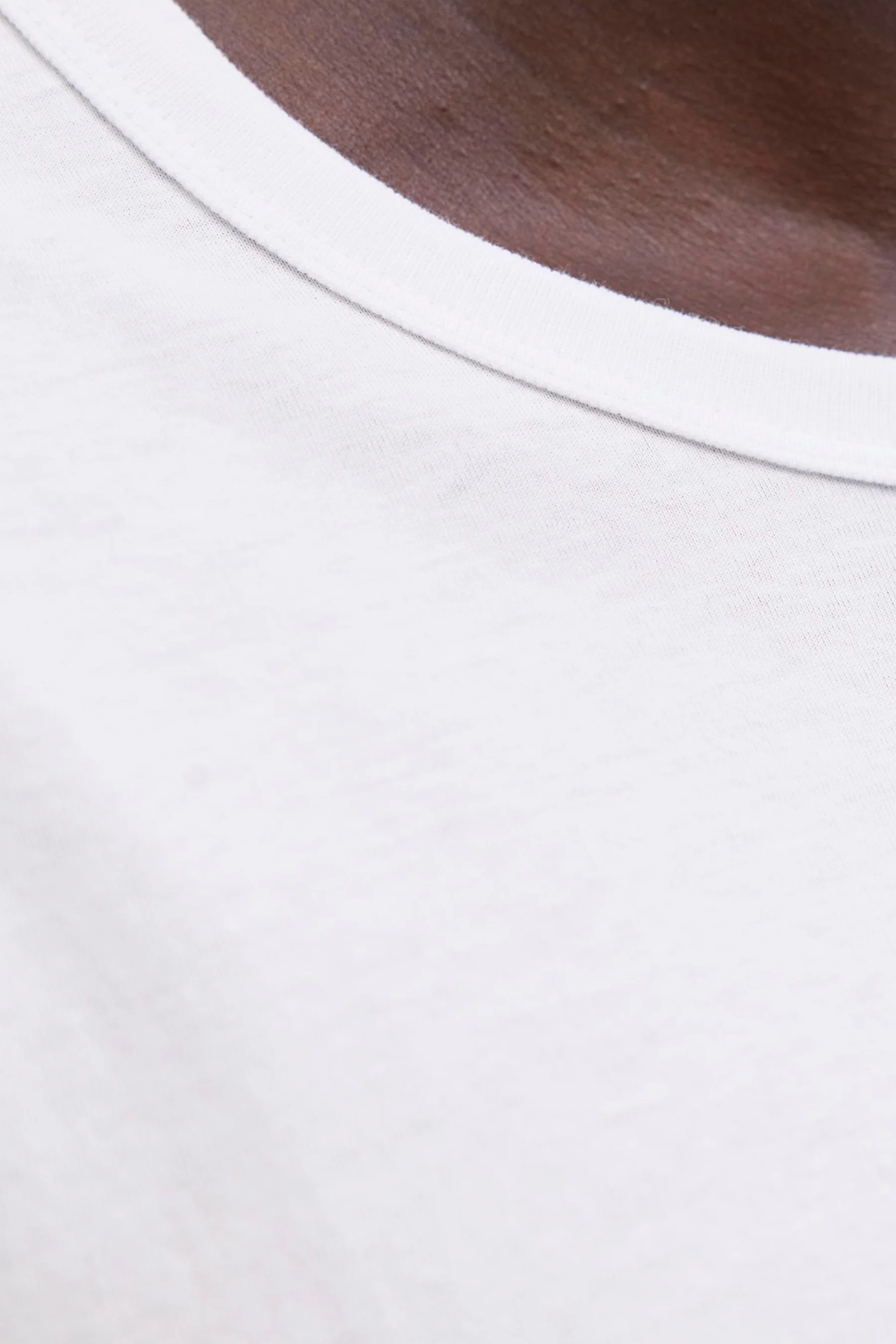 T-shirt met korte mouwen - wit - Image 5