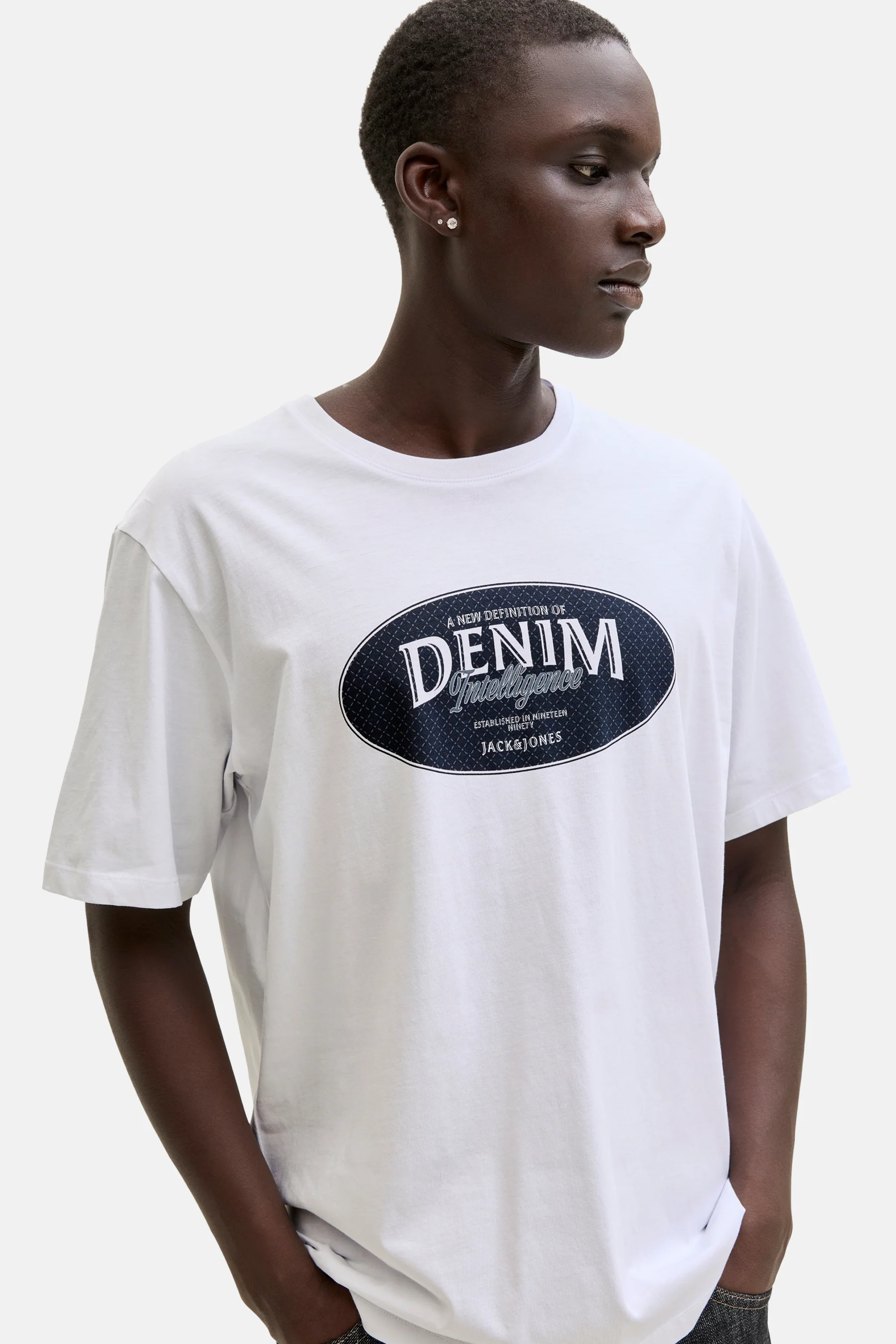 T-shirt met korte mouwen - wit - Image 6