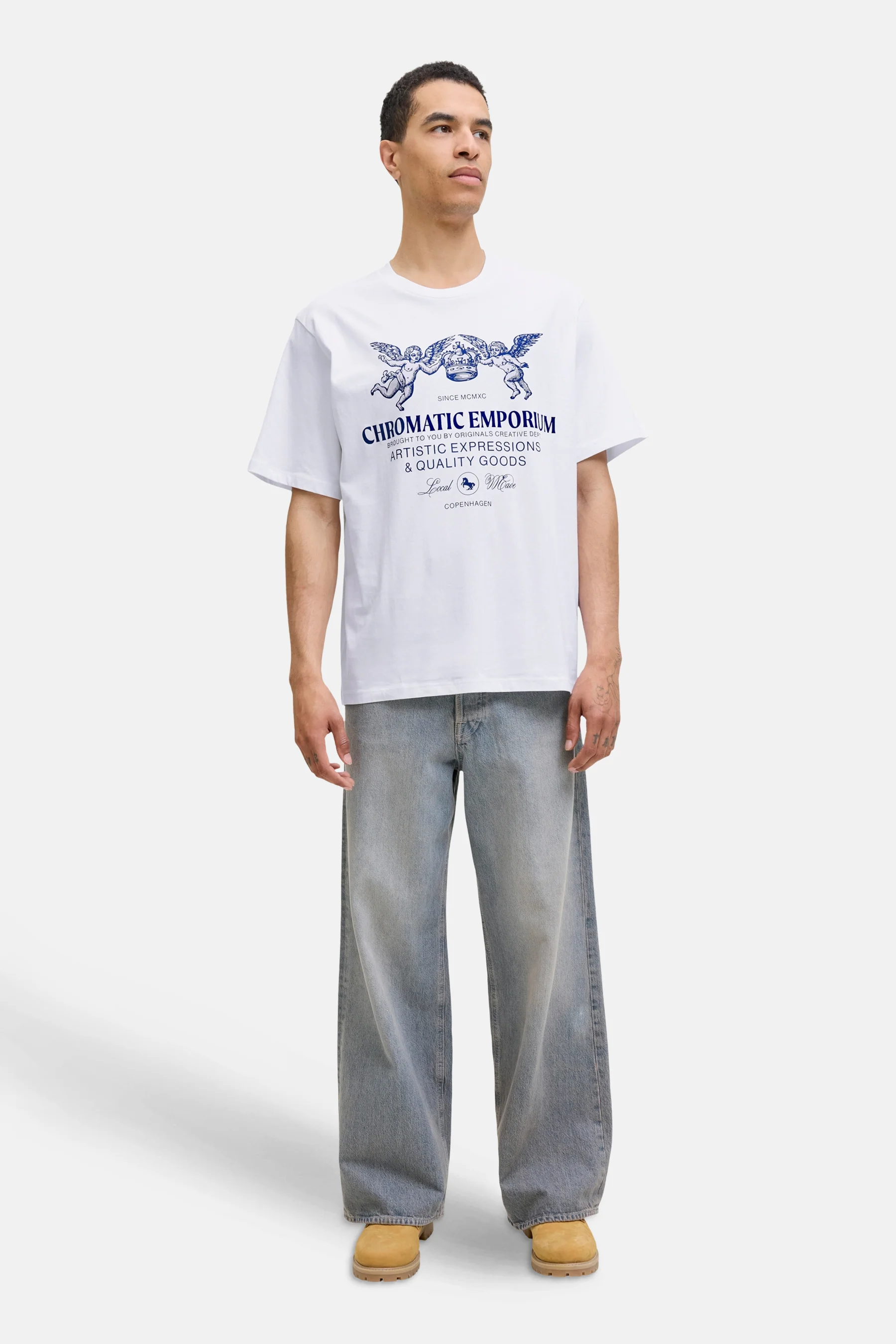 T-shirt met korte mouwen - wit - Image 2