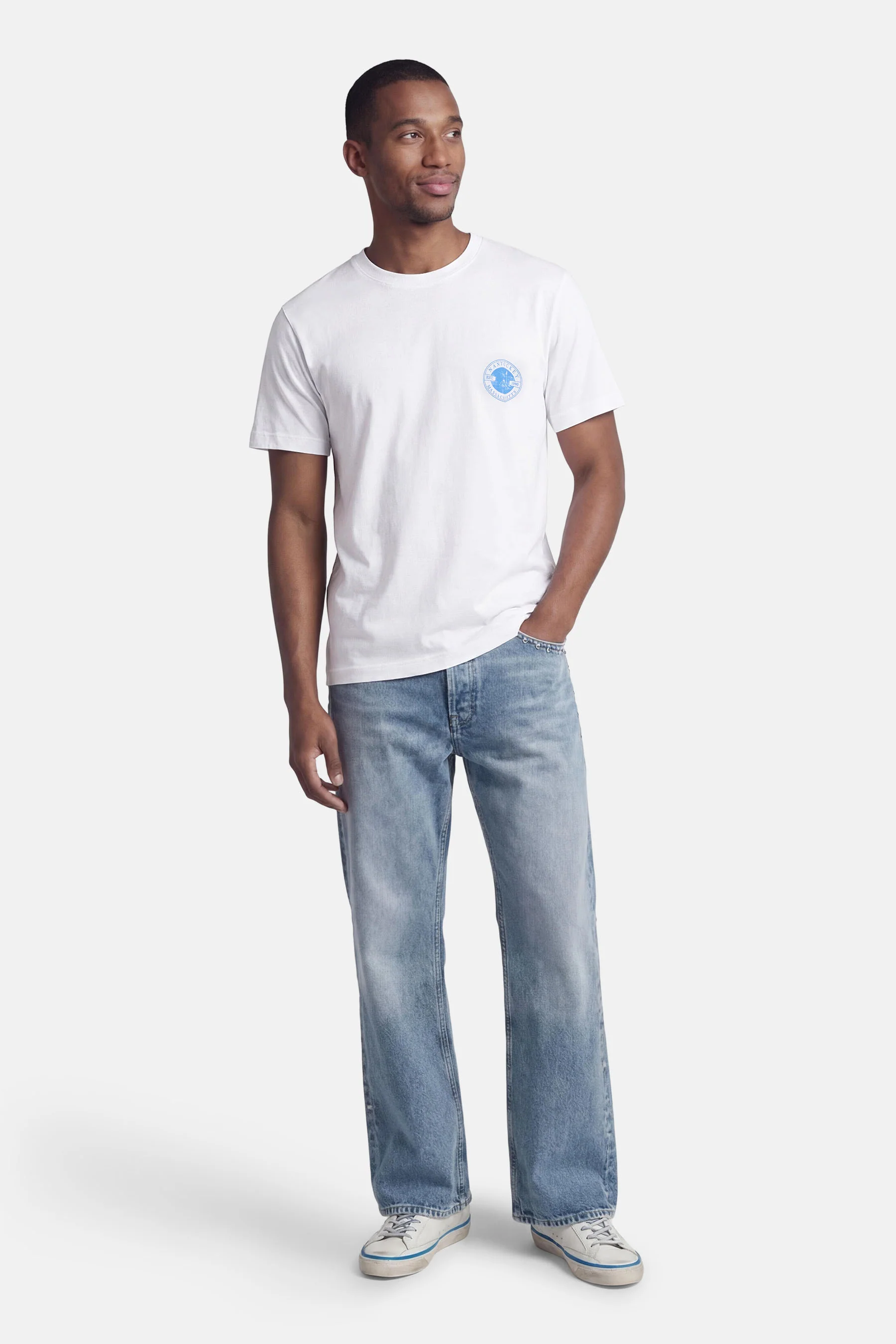 T-shirt met korte mouwen - wit