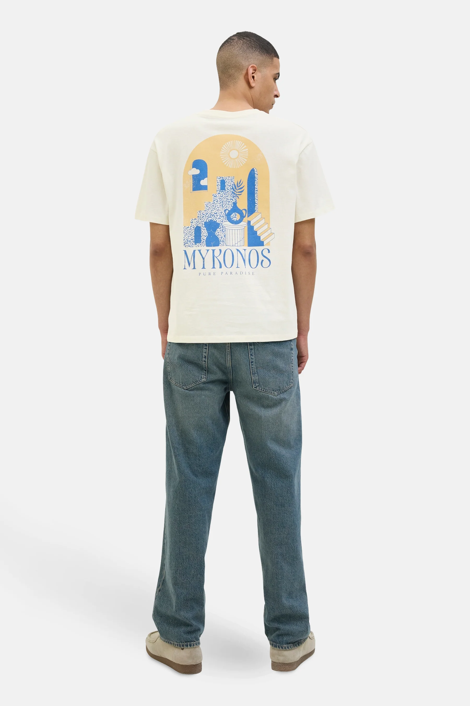 T-shirt met korte mouwen - wit - Image 3