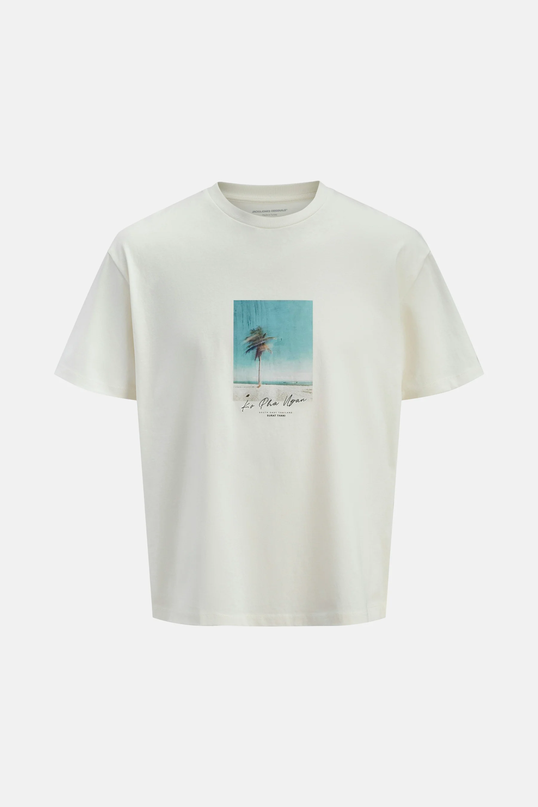 T-shirt met korte mouwen - Ecru