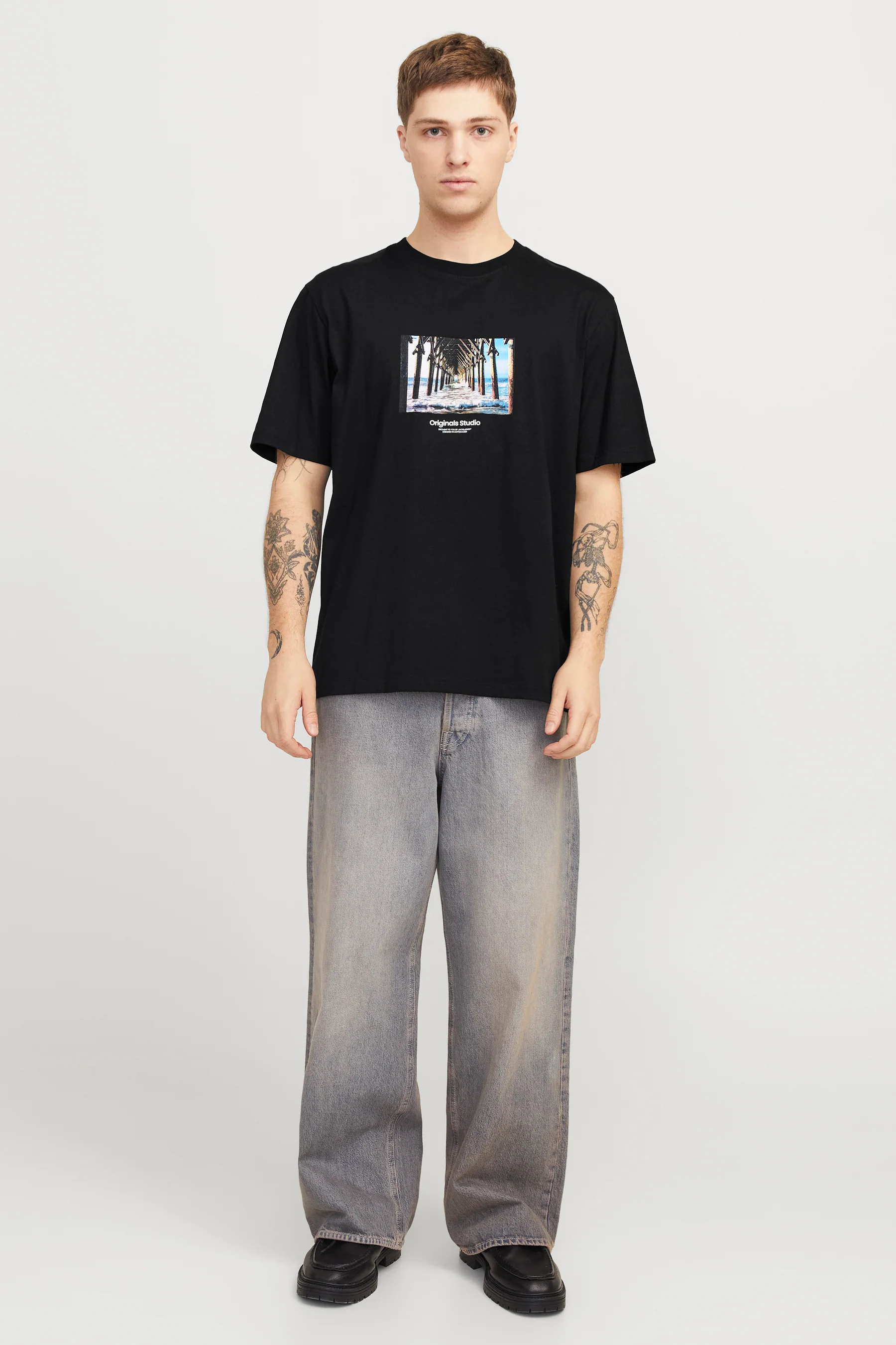T-shirt met korte mouwen - zwart - Image 2