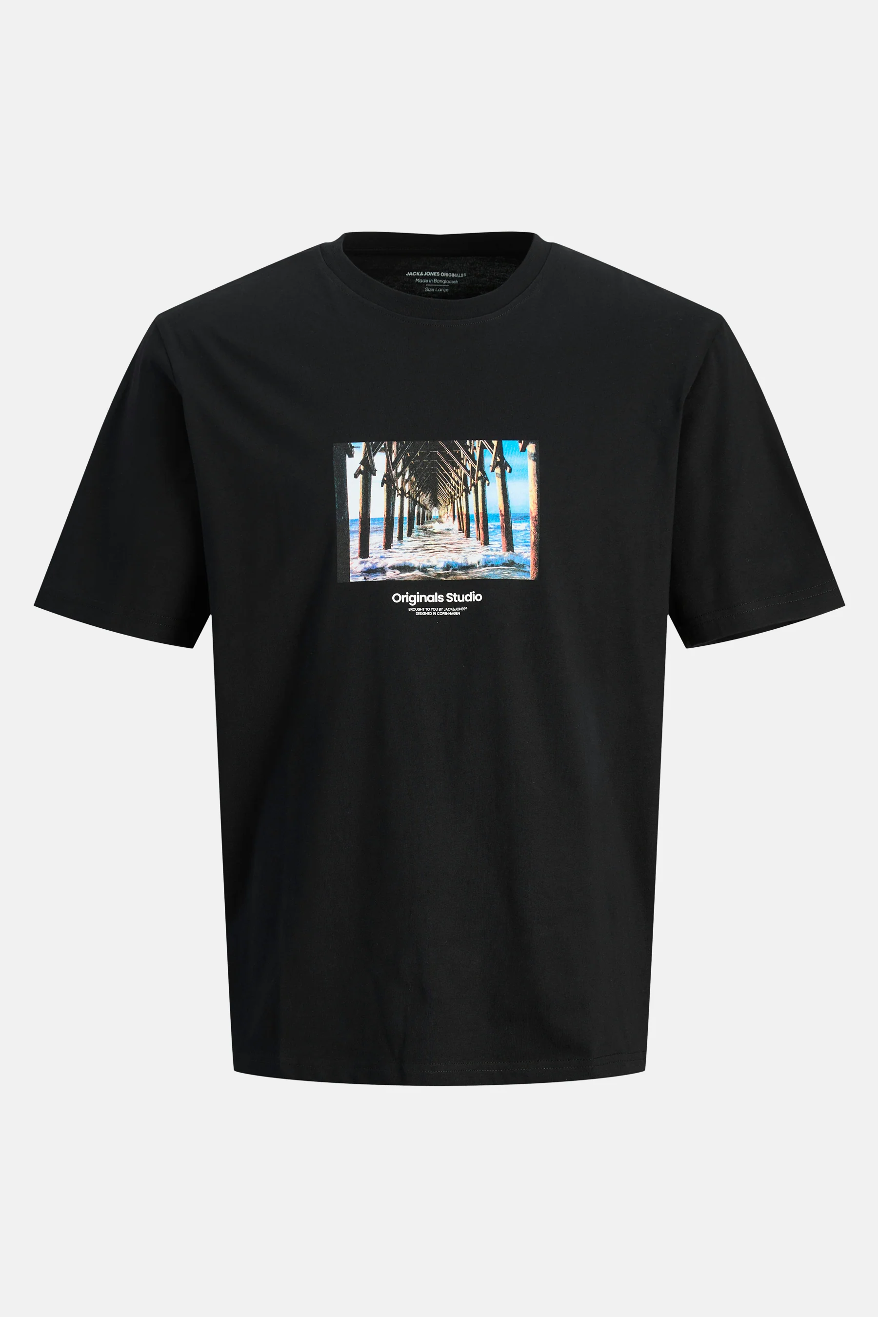 T-shirt met korte mouwen - zwart - Image 7