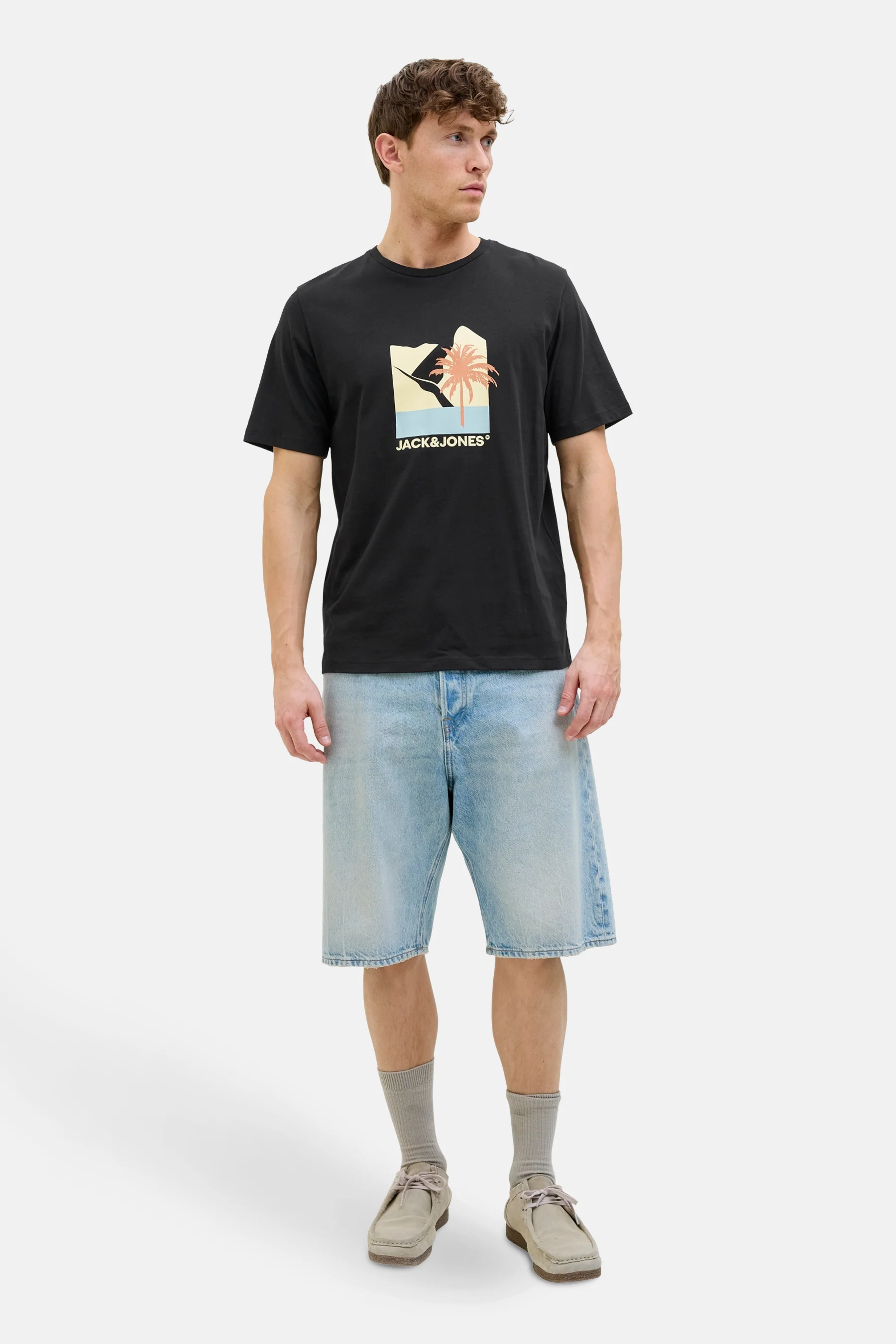 T-shirt met korte mouwen - zwart - Image 2