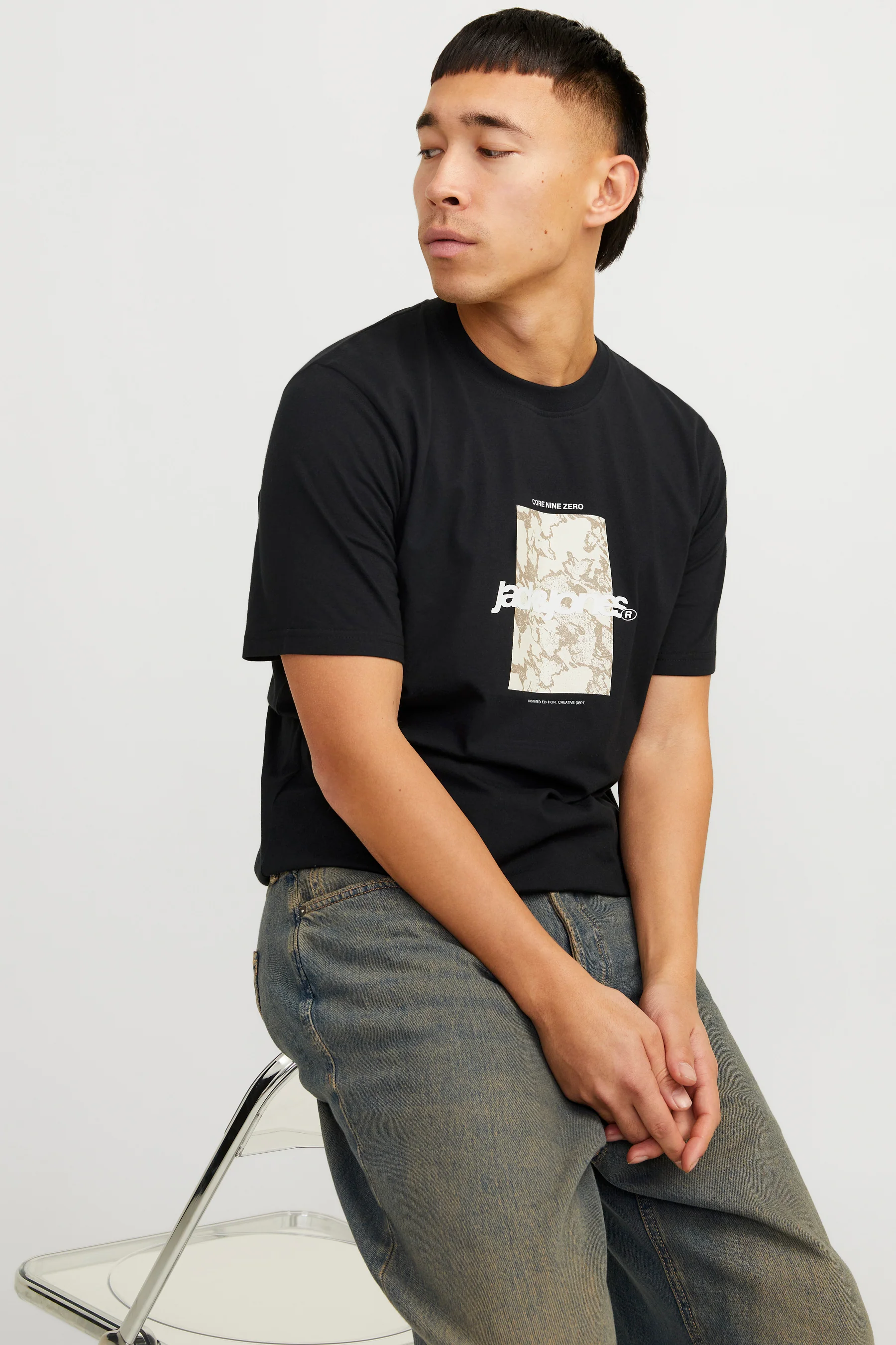 T-shirt met korte mouwen - zwart - Image 6
