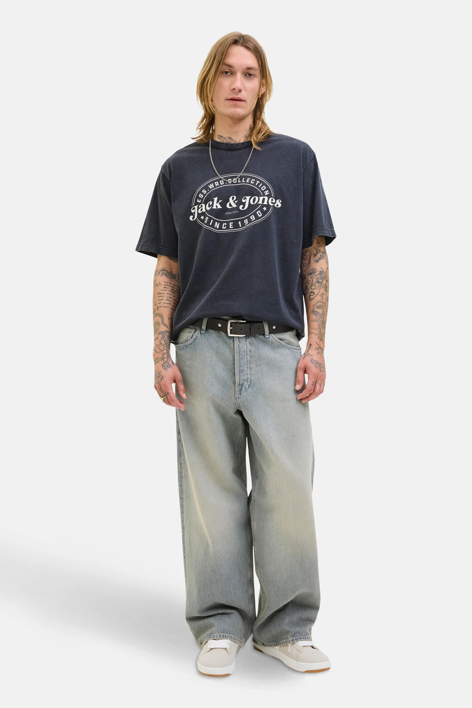 T-shirt (korte mouwen) zwart - ORIGINALS BY JACK & JONES - Image 2