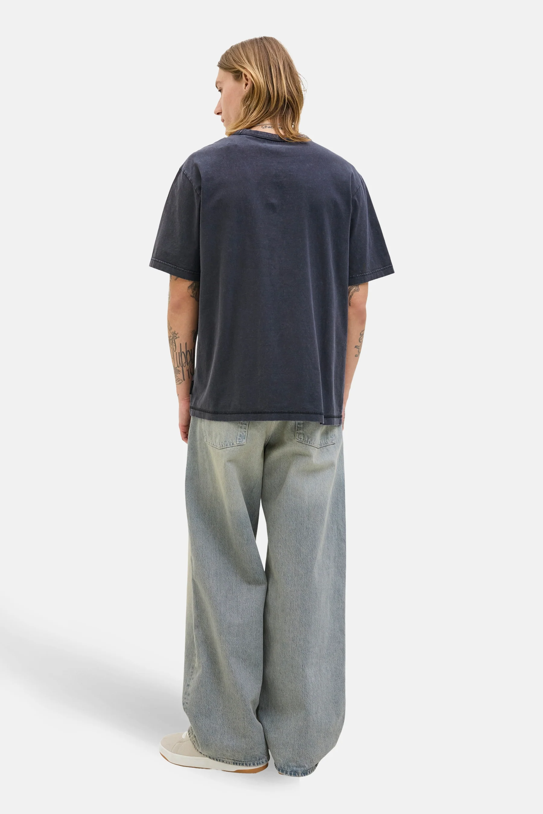 T-shirt (korte mouwen) zwart - ORIGINALS BY JACK & JONES - Image 3