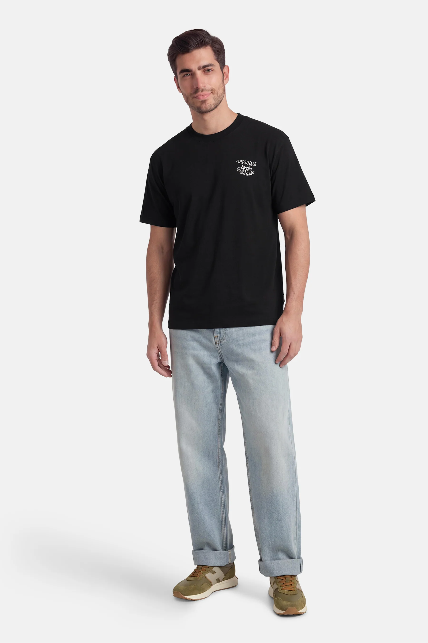 T-shirt met korte mouwen - zwart