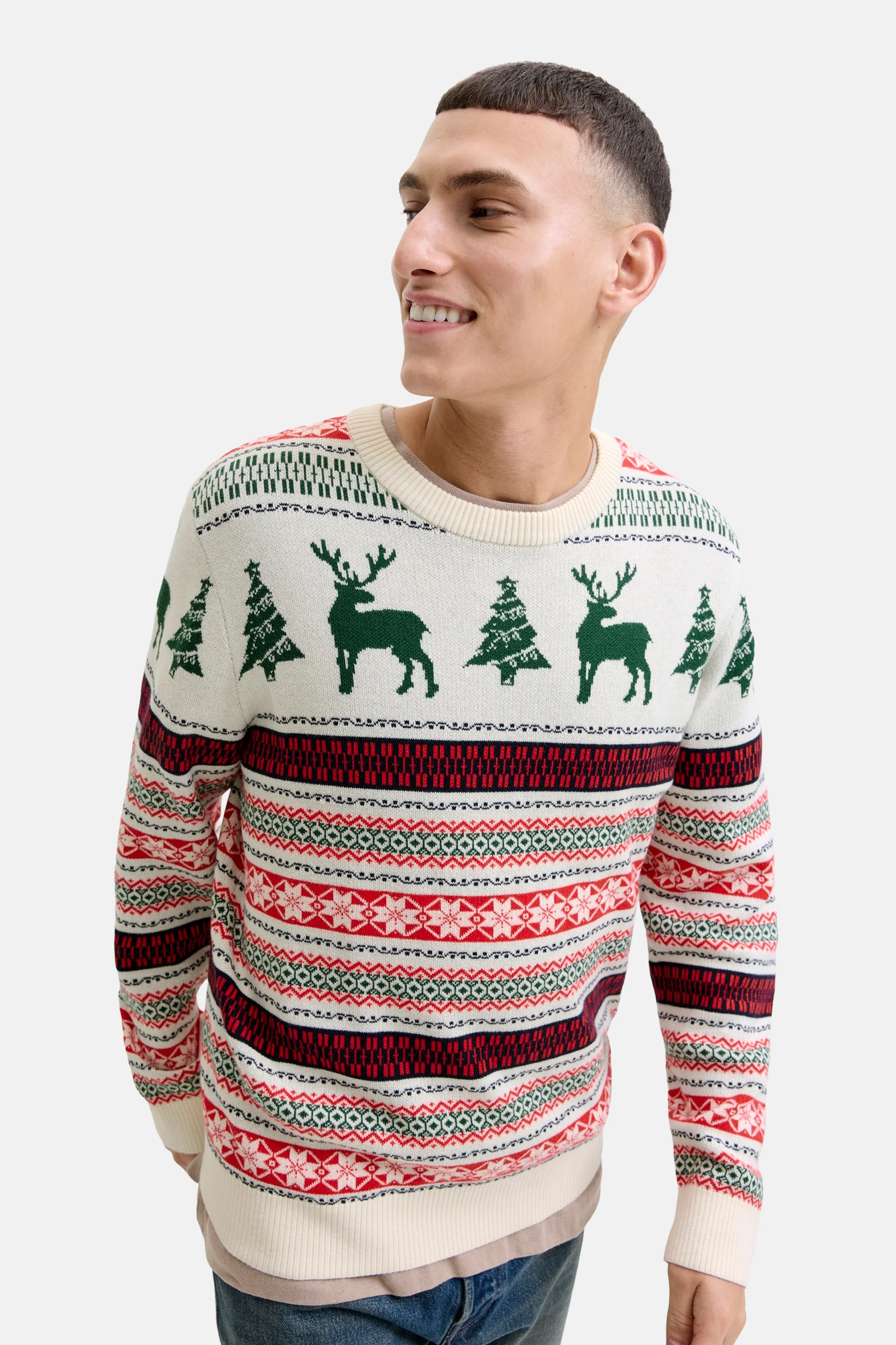 Pull met ronde hals - Multicolor - Image 6