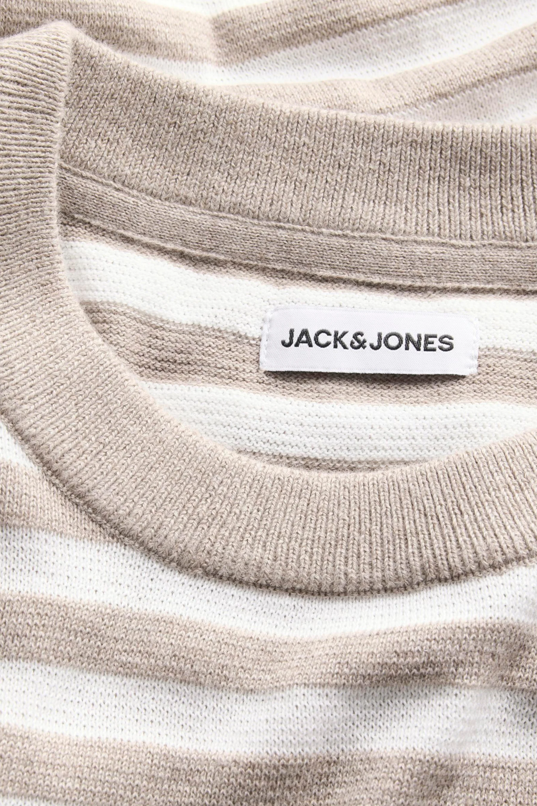 Pull met ronde hals - beige - Image 2