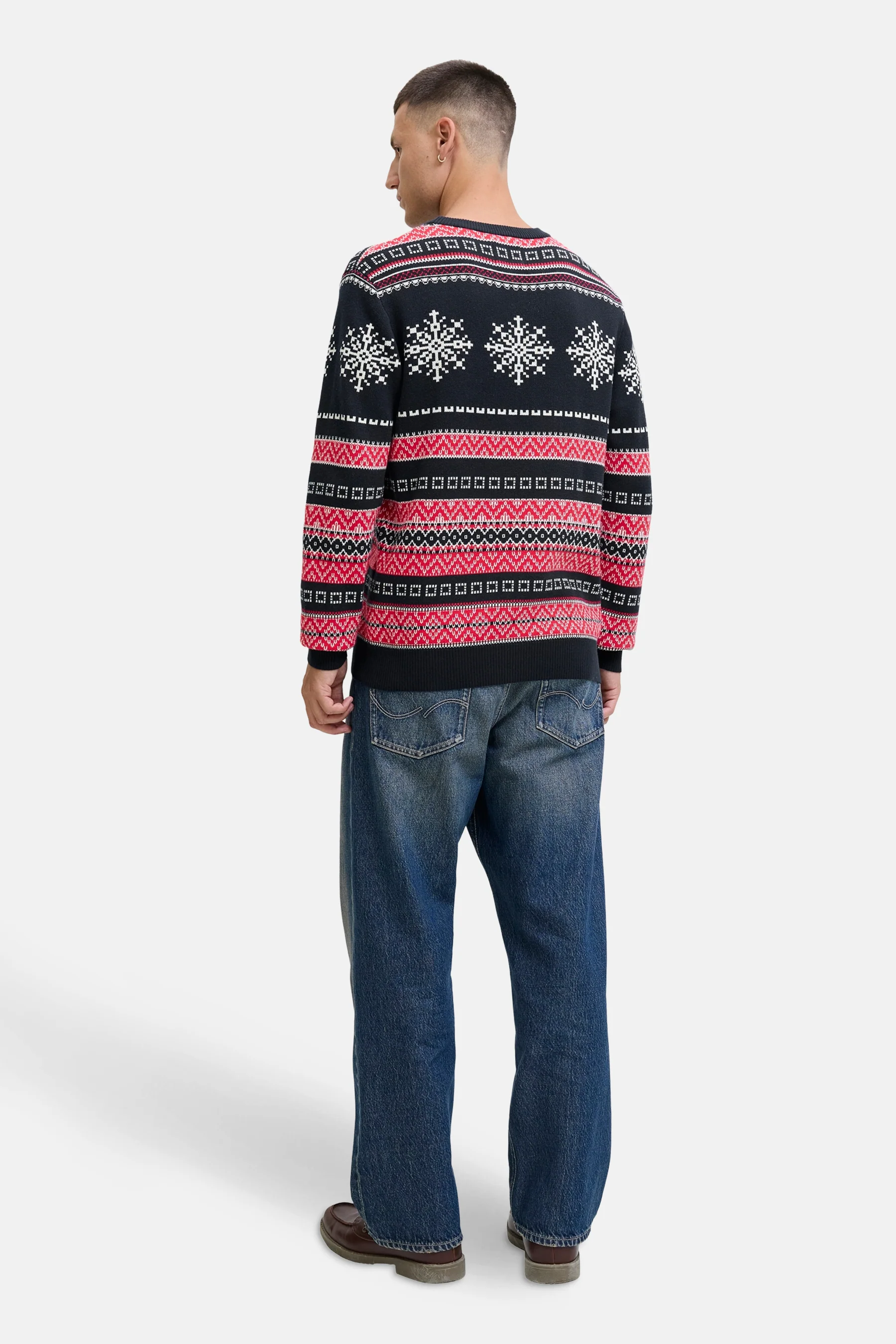 Pull met ronde hals - blauw - Image 3
