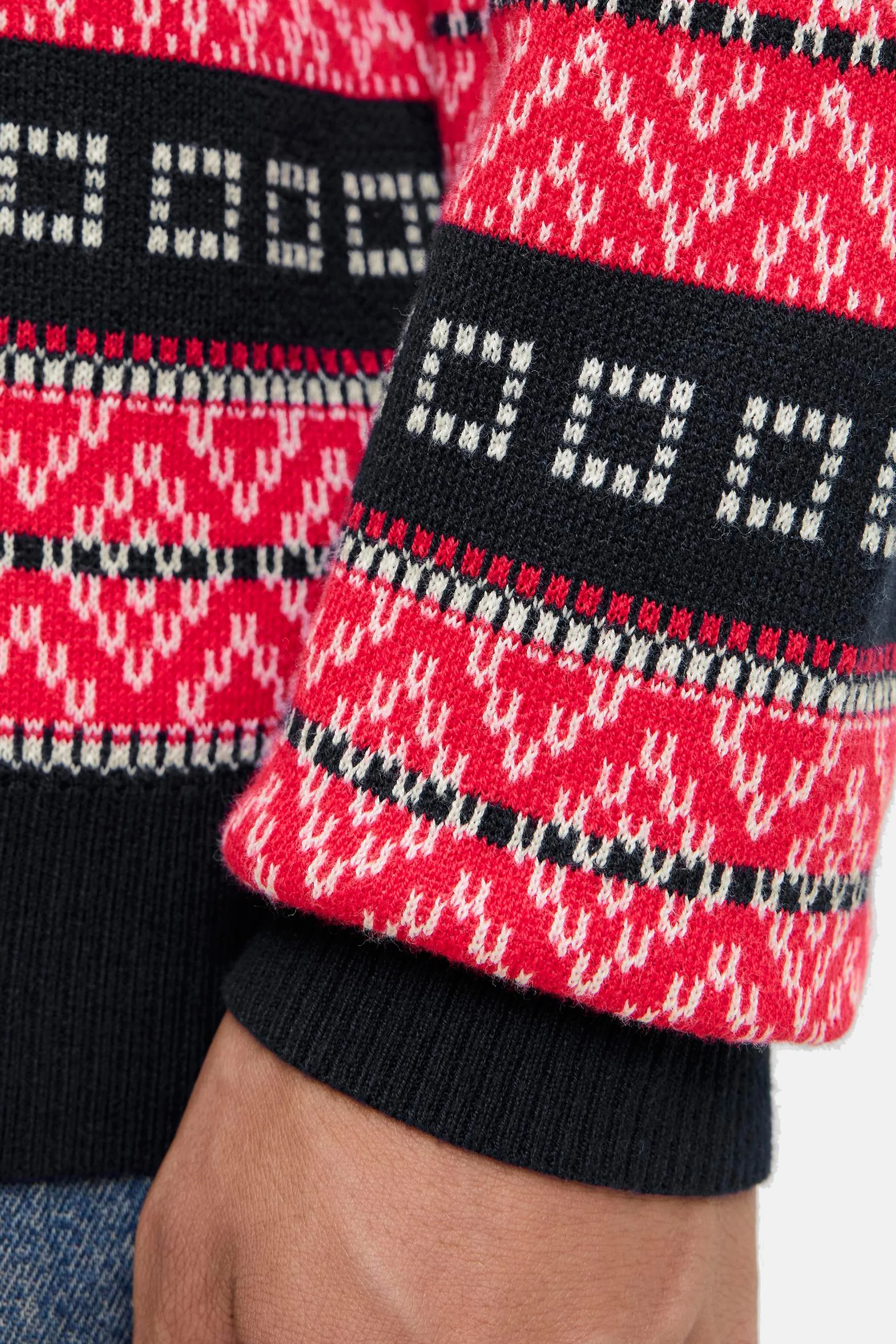 Pull met ronde hals - blauw - Image 4